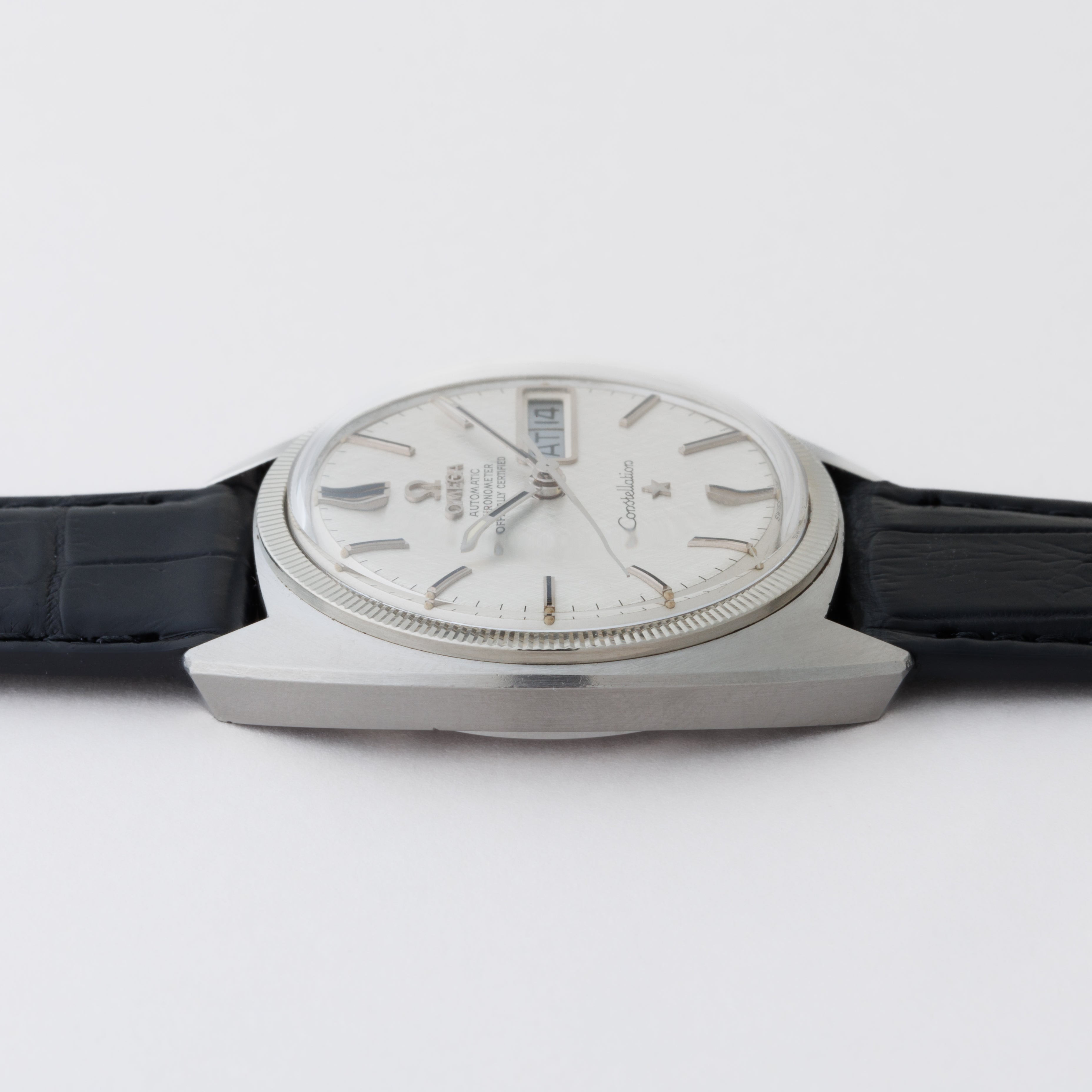オメガ コンステレーション 1970年製 Ref.168.029 ジェンタ リネンシルバーダイヤル