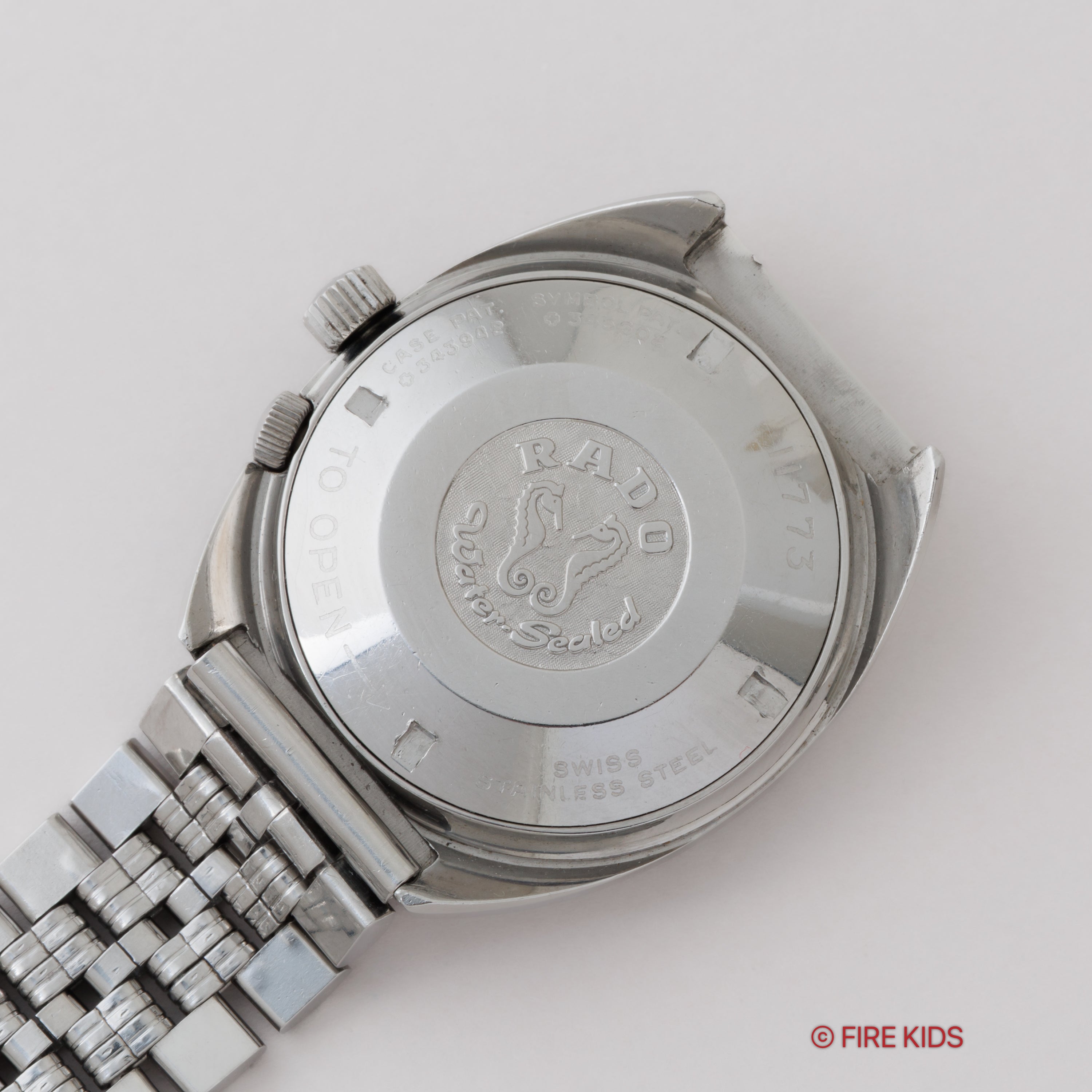 ラドー キャプテンクック 1960年代製 インナー回転ベゼル 自動巻 純正ステンレスブレス