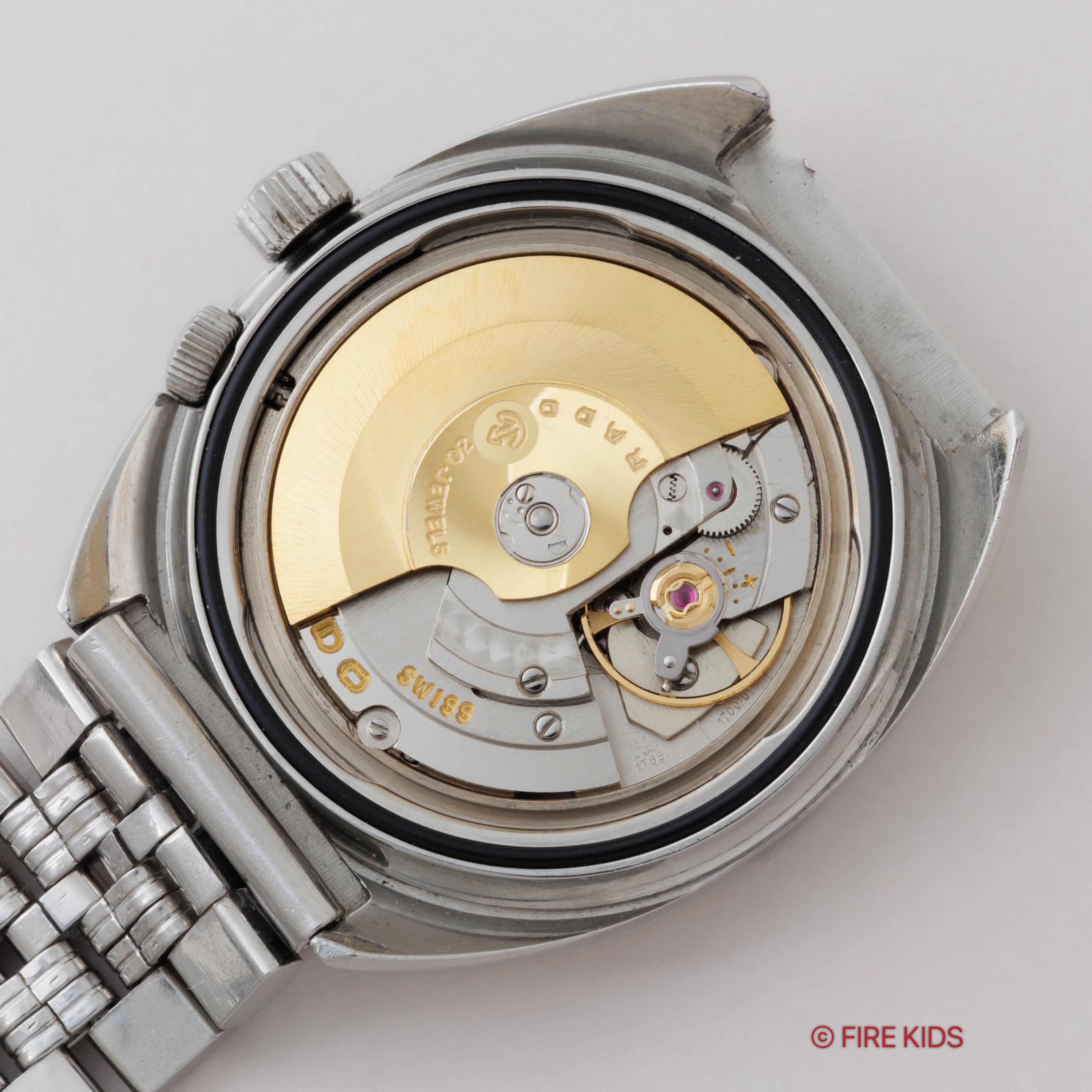 ラドー キャプテンクック 1960年代製 インナー回転ベゼル 自動巻 純正ステンレスブレス