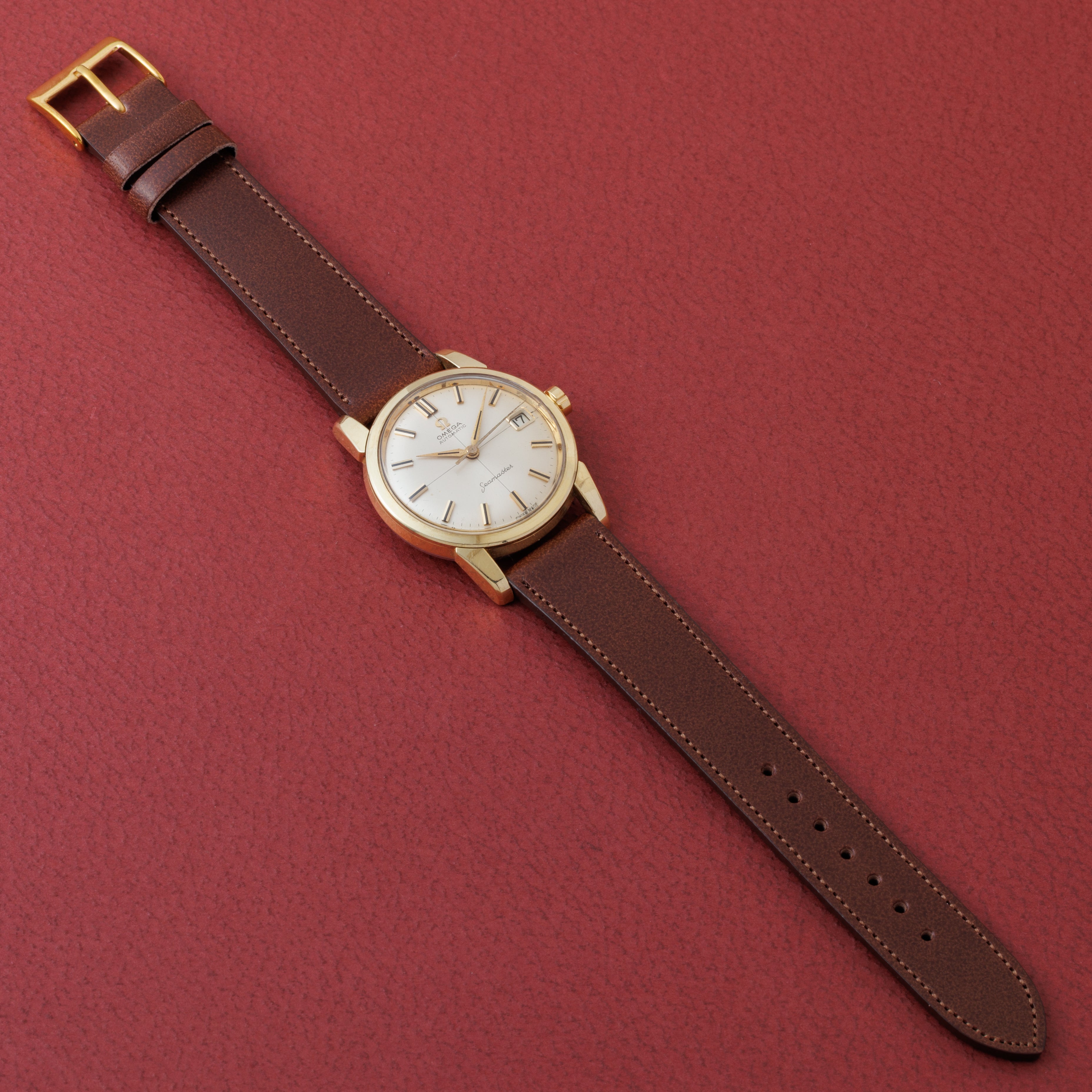 オメガ シーマスター  1954年製 Ref.2849-1 SC 金張りクロスライン