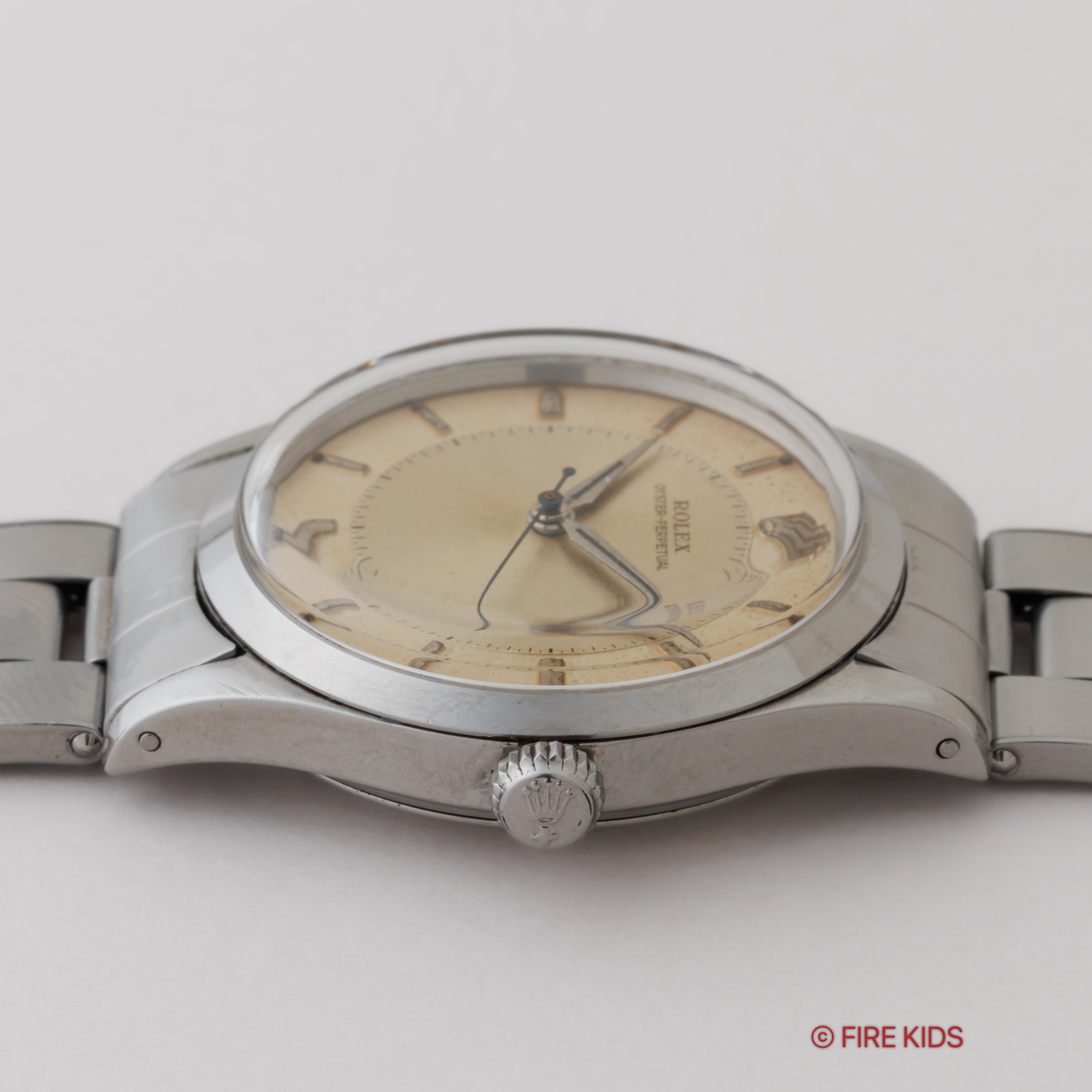 ロレックス オイスターパーペチュアル Ref.6532 ツートンダイヤル 1956年製 自動巻 Cal. 1030 純正リベットブレス