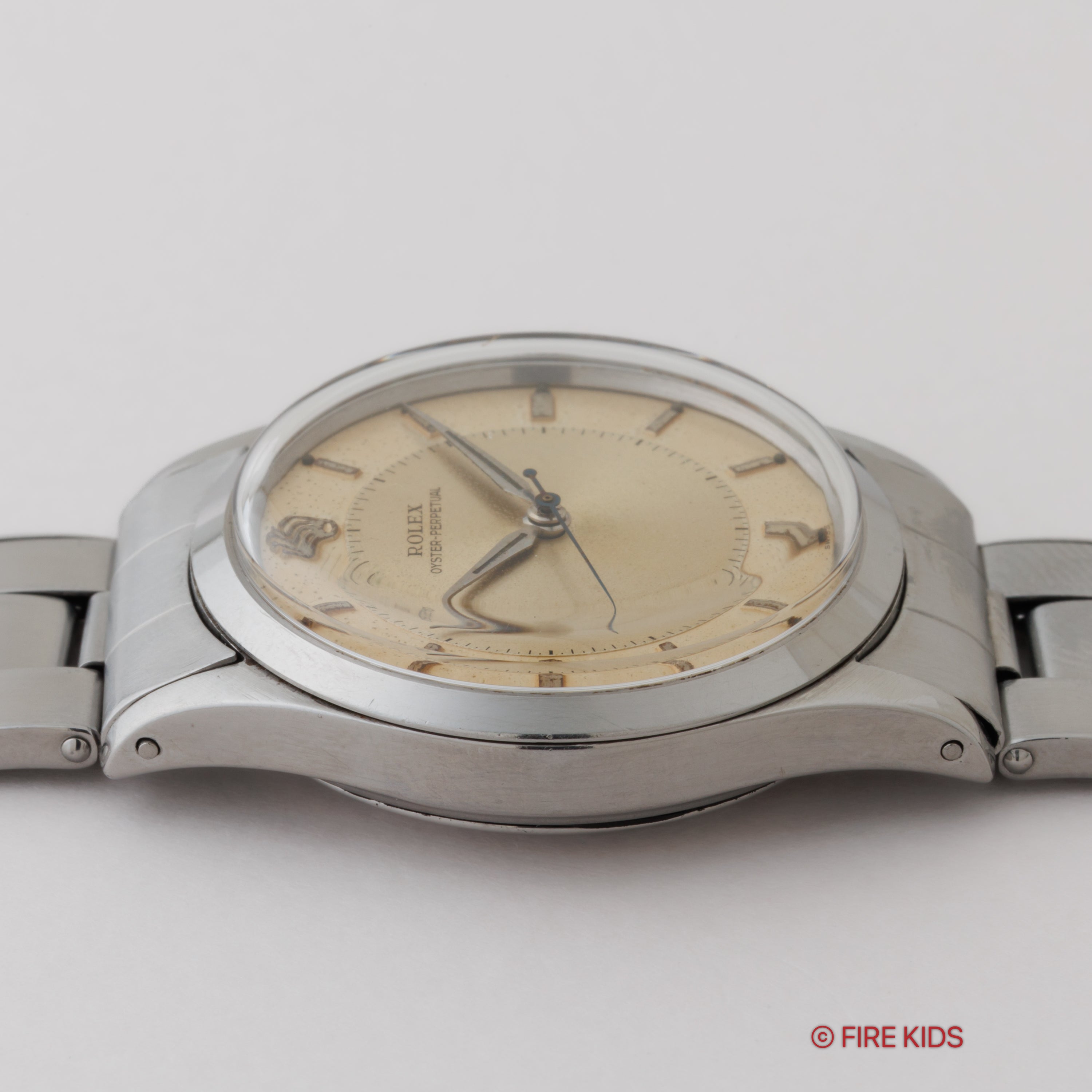 ロレックス オイスターパーペチュアル Ref.6532 ツートンダイヤル 1956年製 自動巻 Cal. 1030 純正リベットブレス