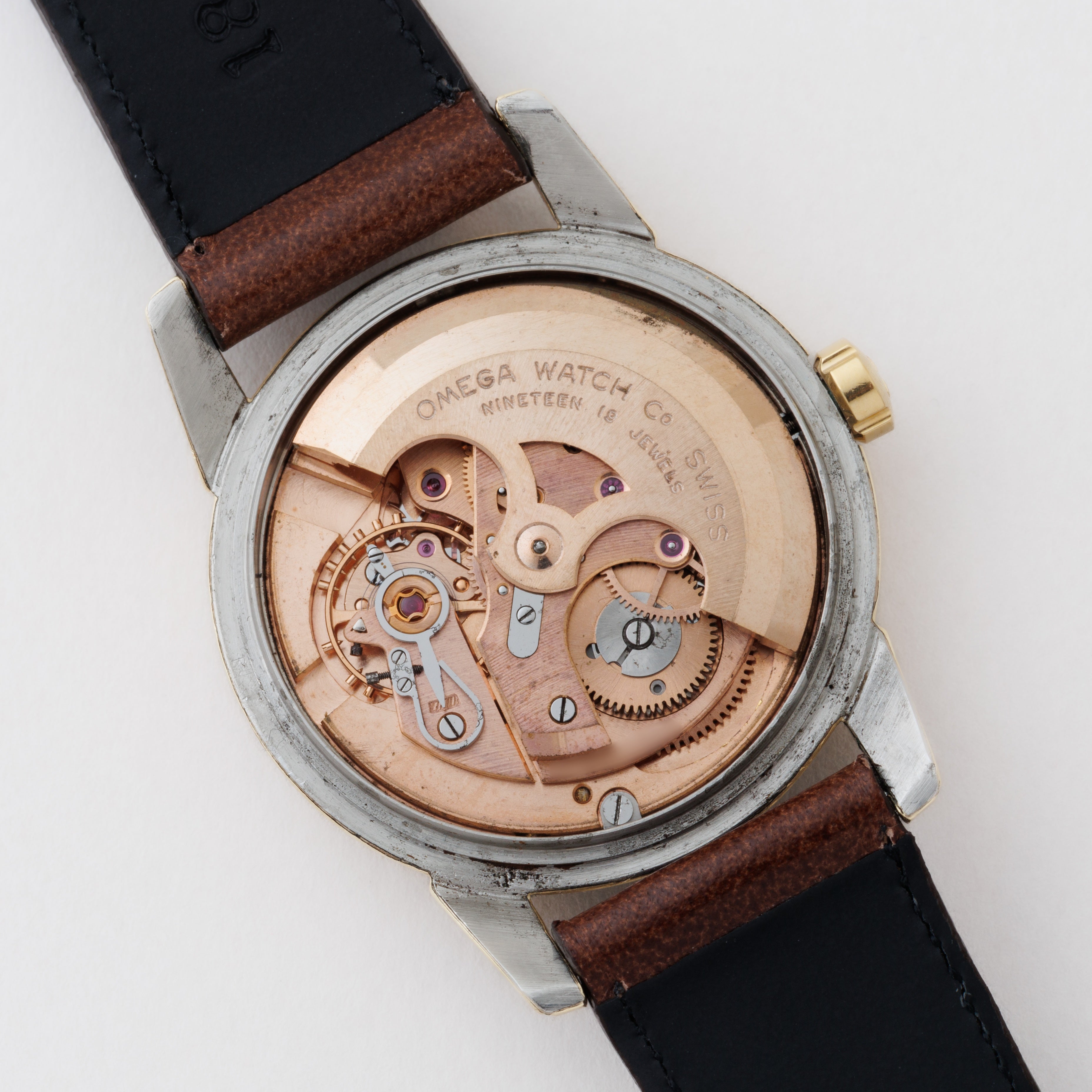 オメガ シーマスター  1954年製 Ref.2849-1 SC 金張りクロスライン