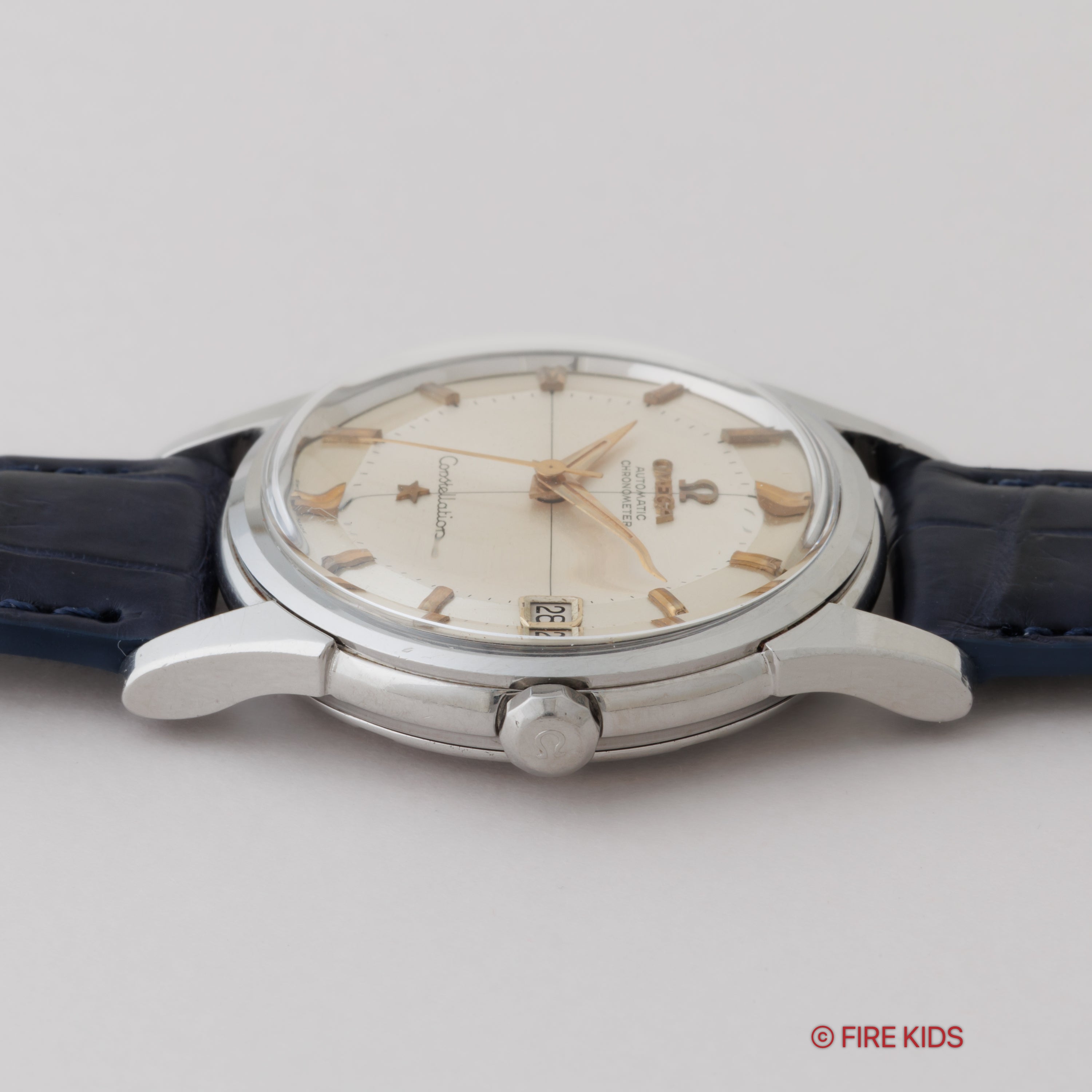 オメガ コンステレーション 12角 1961年製 Ref.14393 61SC シルバーダイヤル パイパンダイヤル