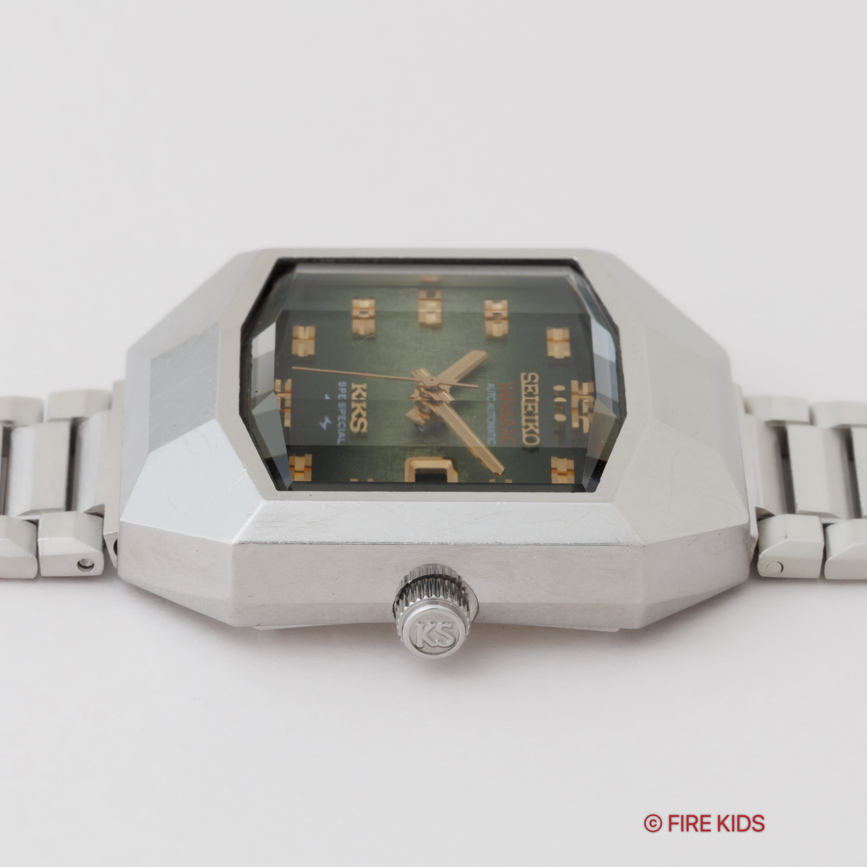 キングセイコー バナック スペシャル 1973年製 Ref.5246-5040 グリーングラデーションダイヤル カットガラス 自動巻き