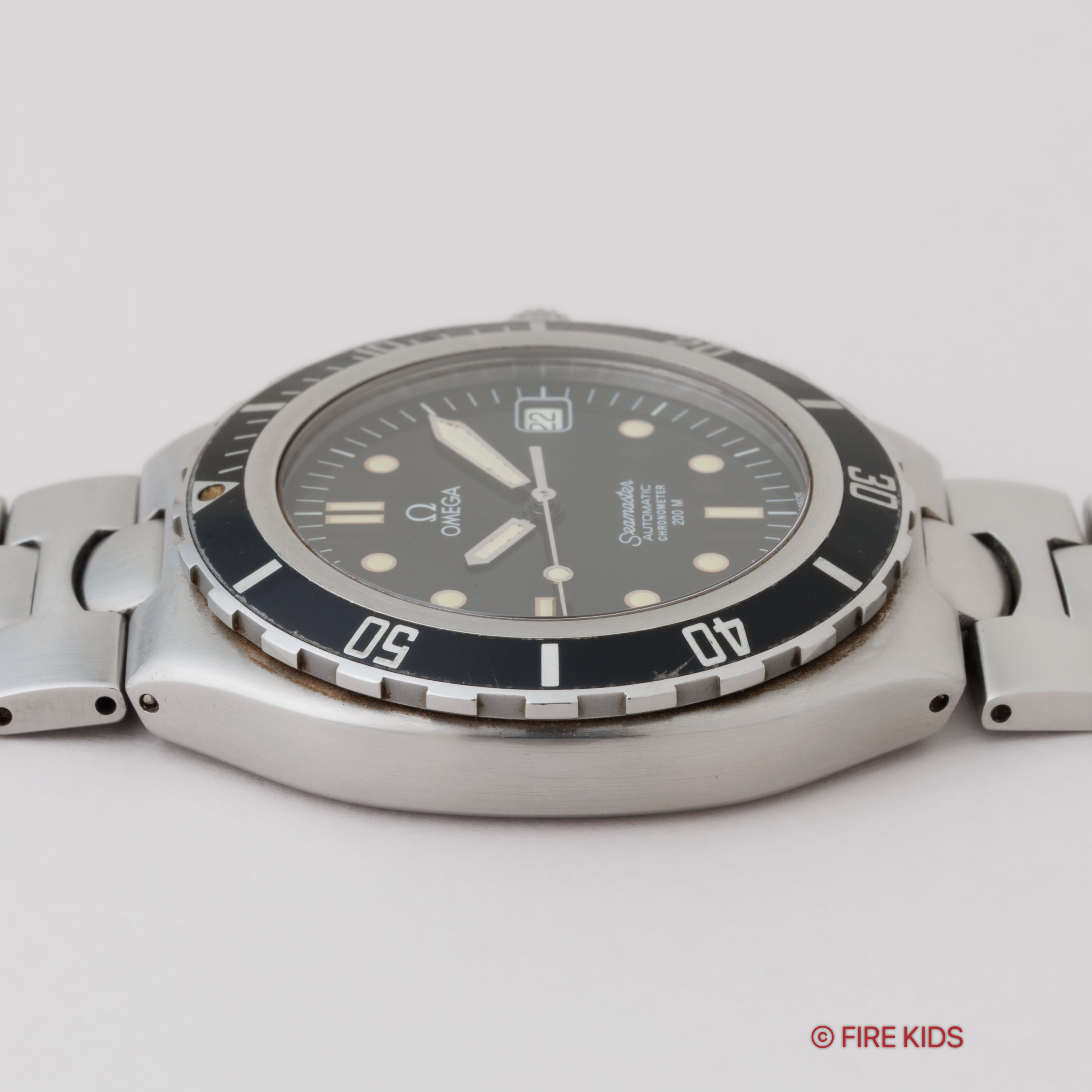 オメガ シーマスター200m プレボンド ラージケース 1988年製 Ref.368.1051 自動巻クロノメーター