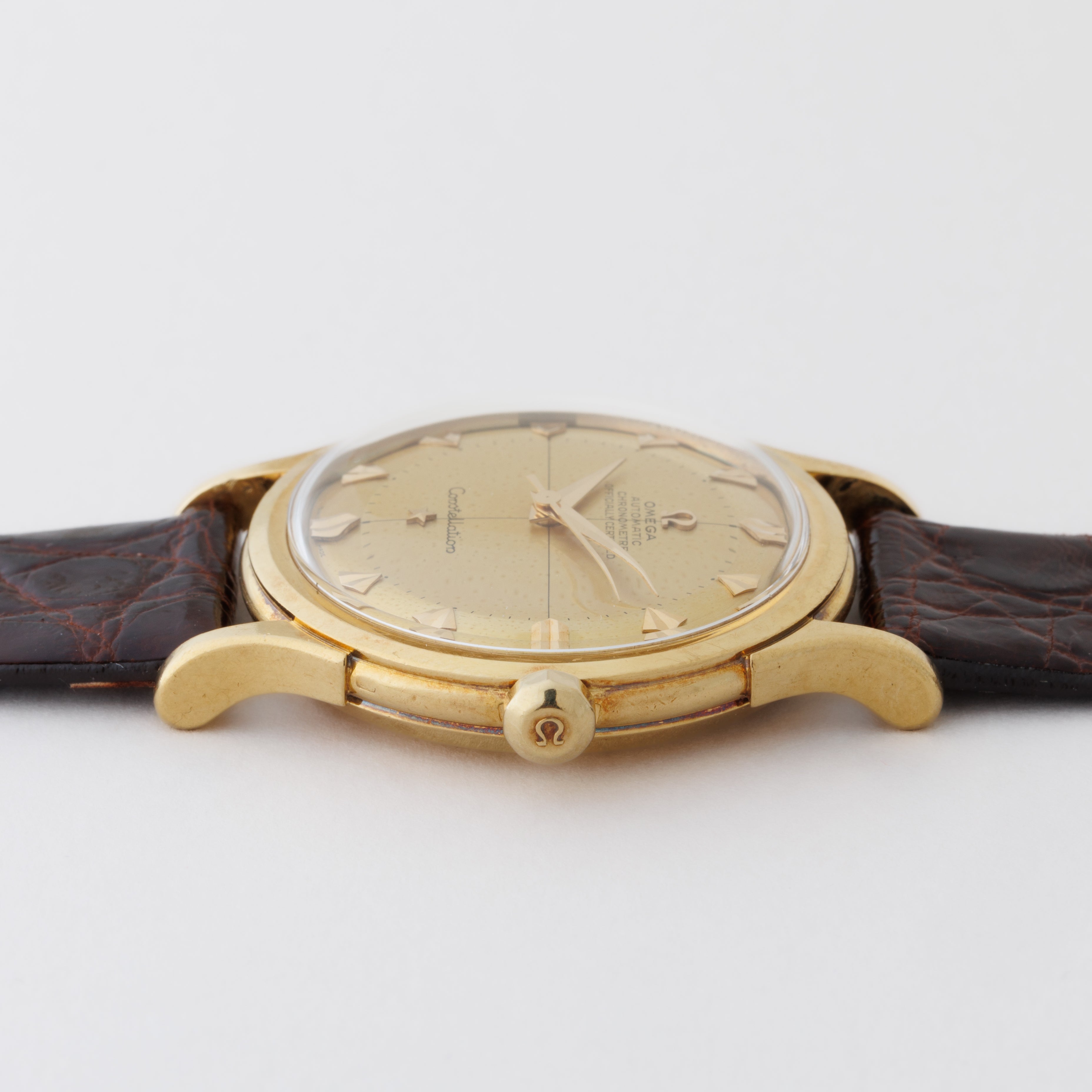 オメガ コンステレーション ハーフローター 1953年製 Ref.2782SC 18金イエローゴールド