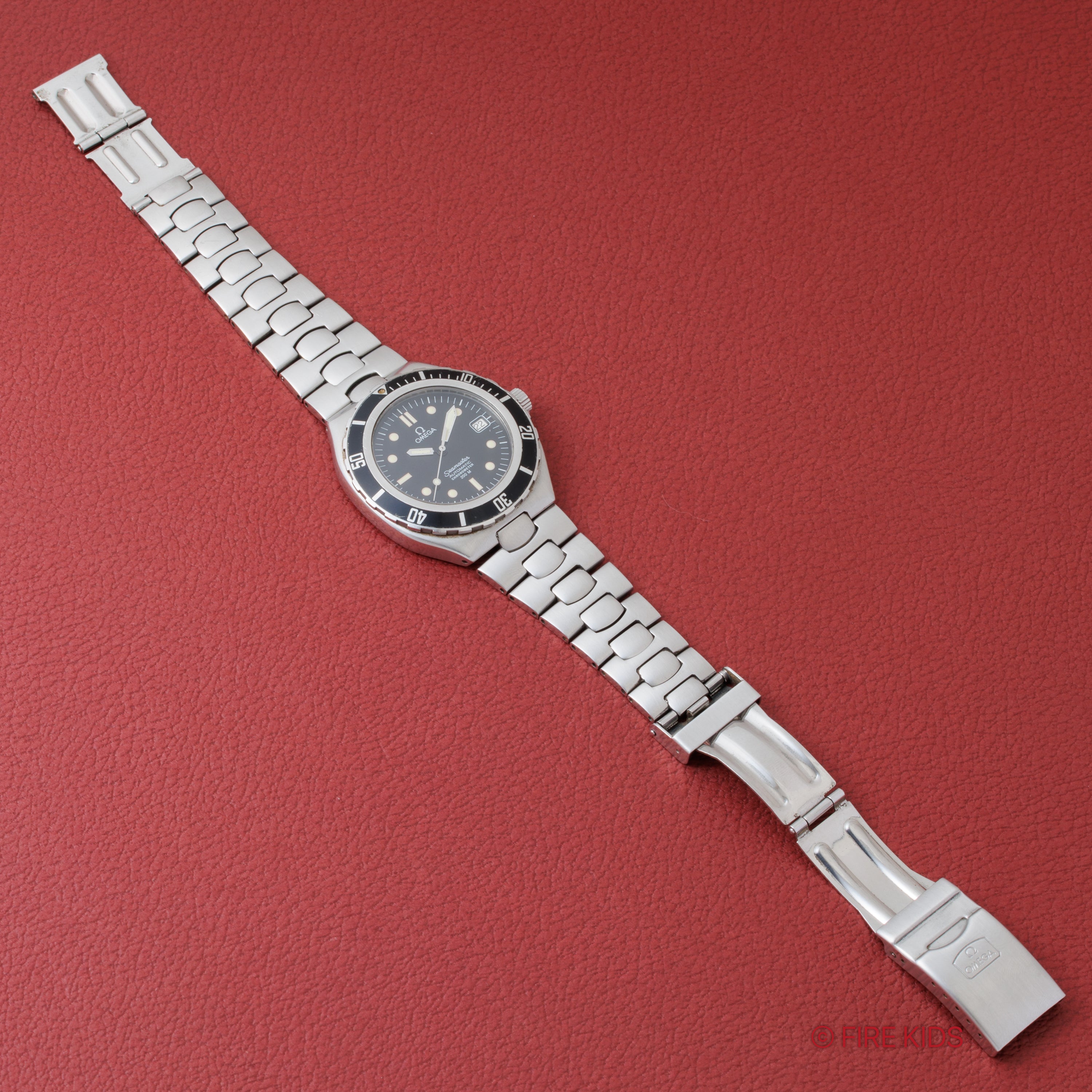 オメガ シーマスター200m プレボンド ラージケース 1988年製 Ref.368.1051 自動巻クロノメーター