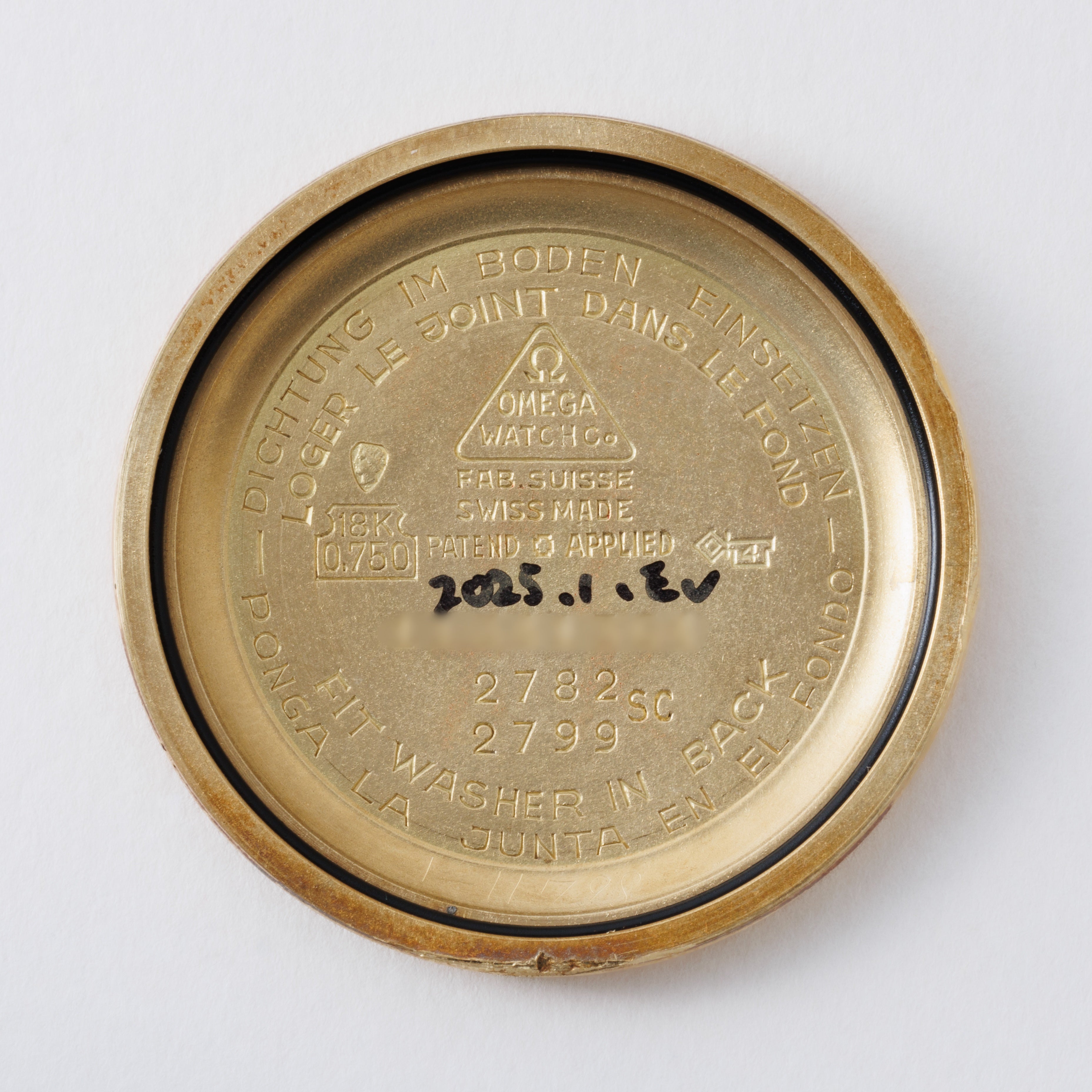 オメガ コンステレーション ハーフローター 1953年製 Ref.2782SC 18金イエローゴールド