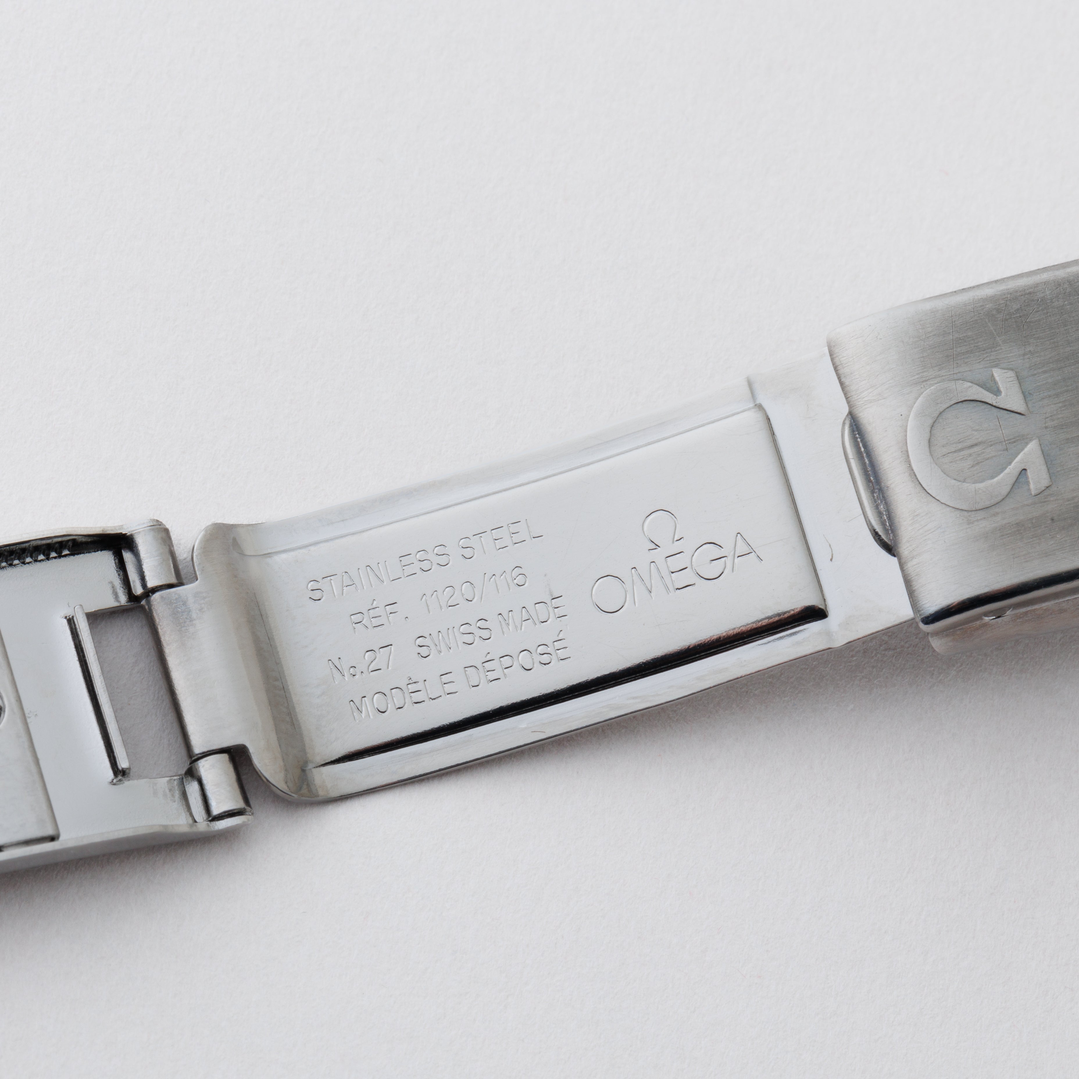 オメガ クロノストップ 1968年製 Ref.145.009 純正メッシュブレス