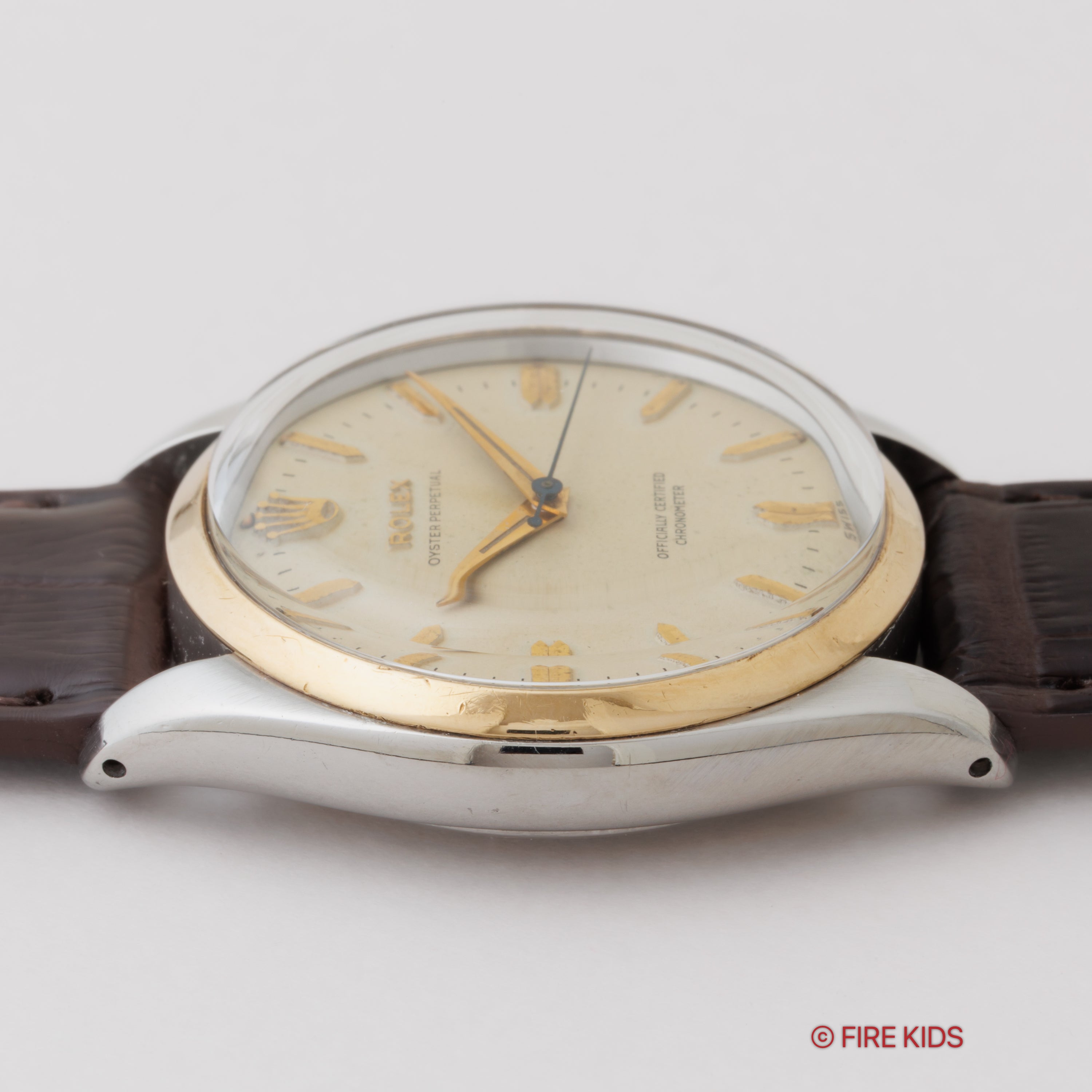 ロレックス オイスターパーペチュアル コンビ 1956年製 Ref.6564 自動巻き