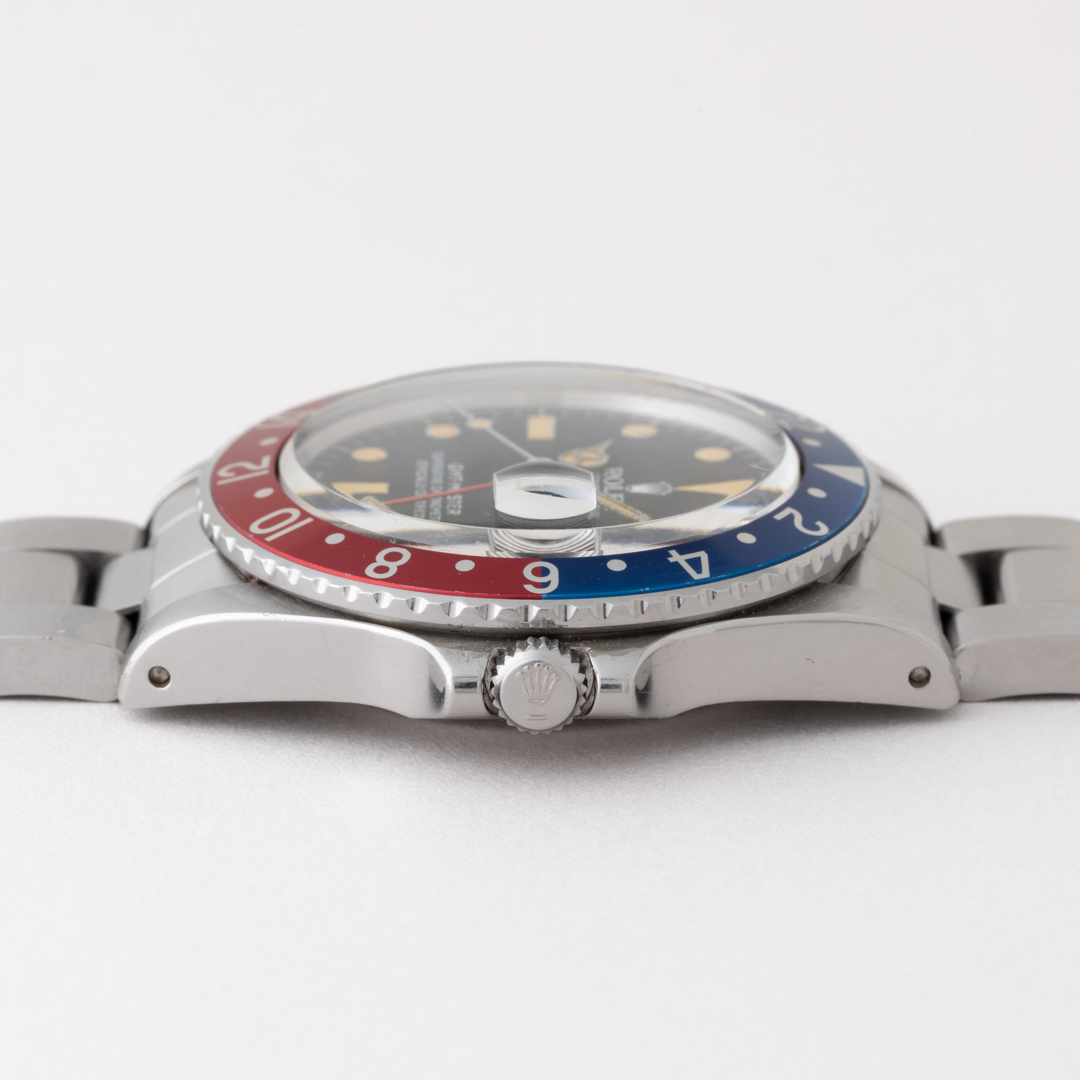 ロレックス GMTマスター 1983年製 ペプシベゼル Ref.16750フチなし