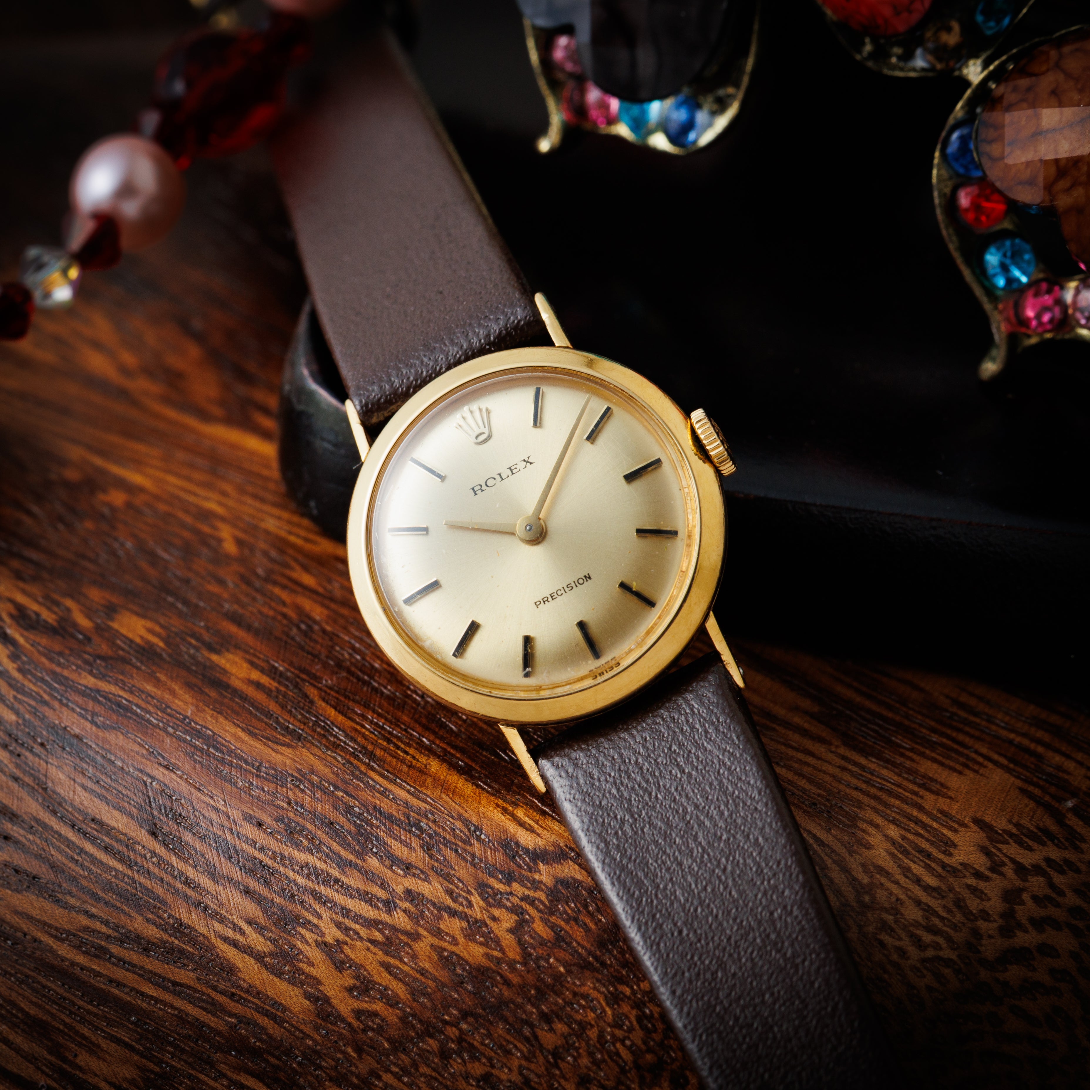 ロレックス レディースプレシジョン 1970年製 Ref.2191 18金