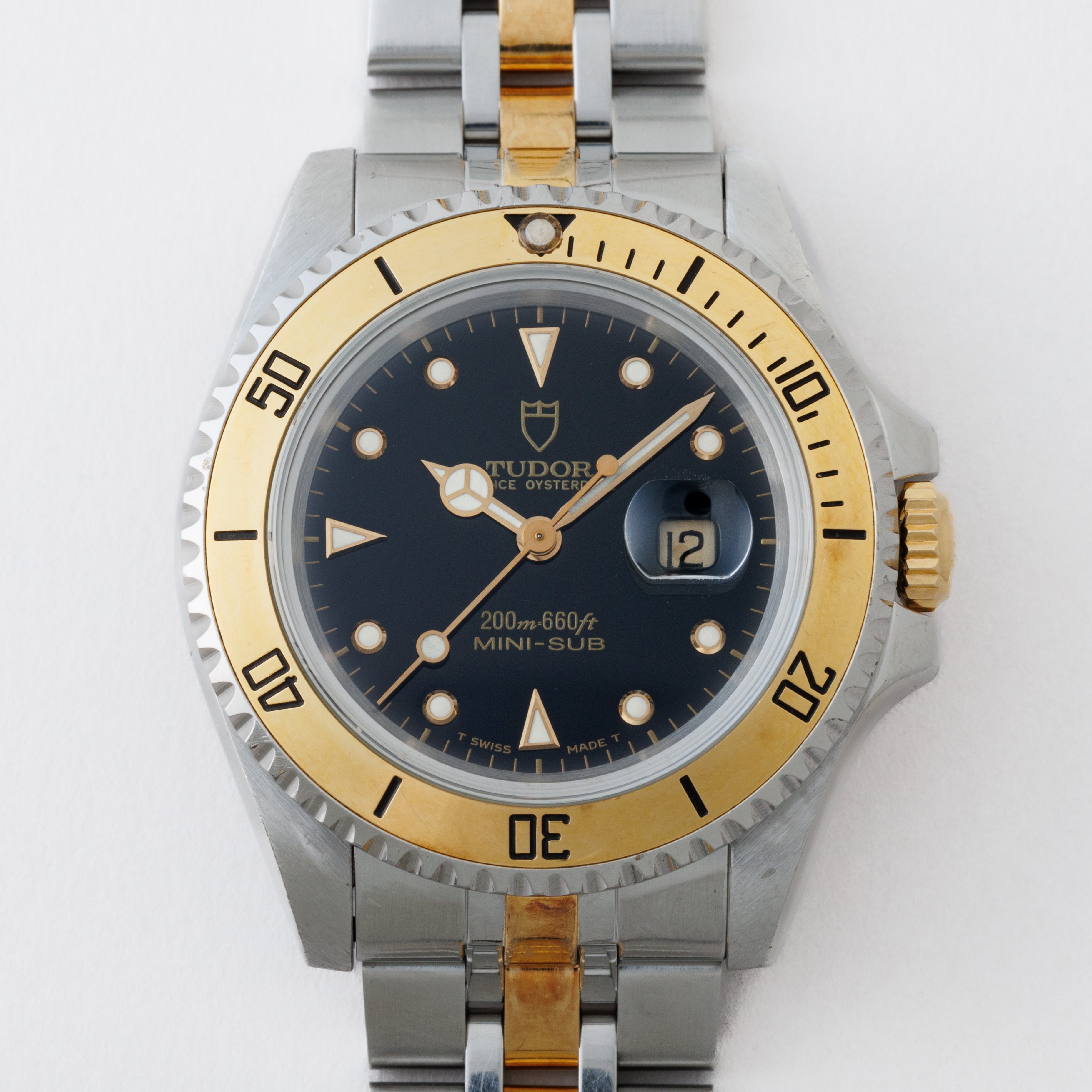 チューダー ミニサブ 1998年製 Ref.73193 コンビ 王冠リューズ