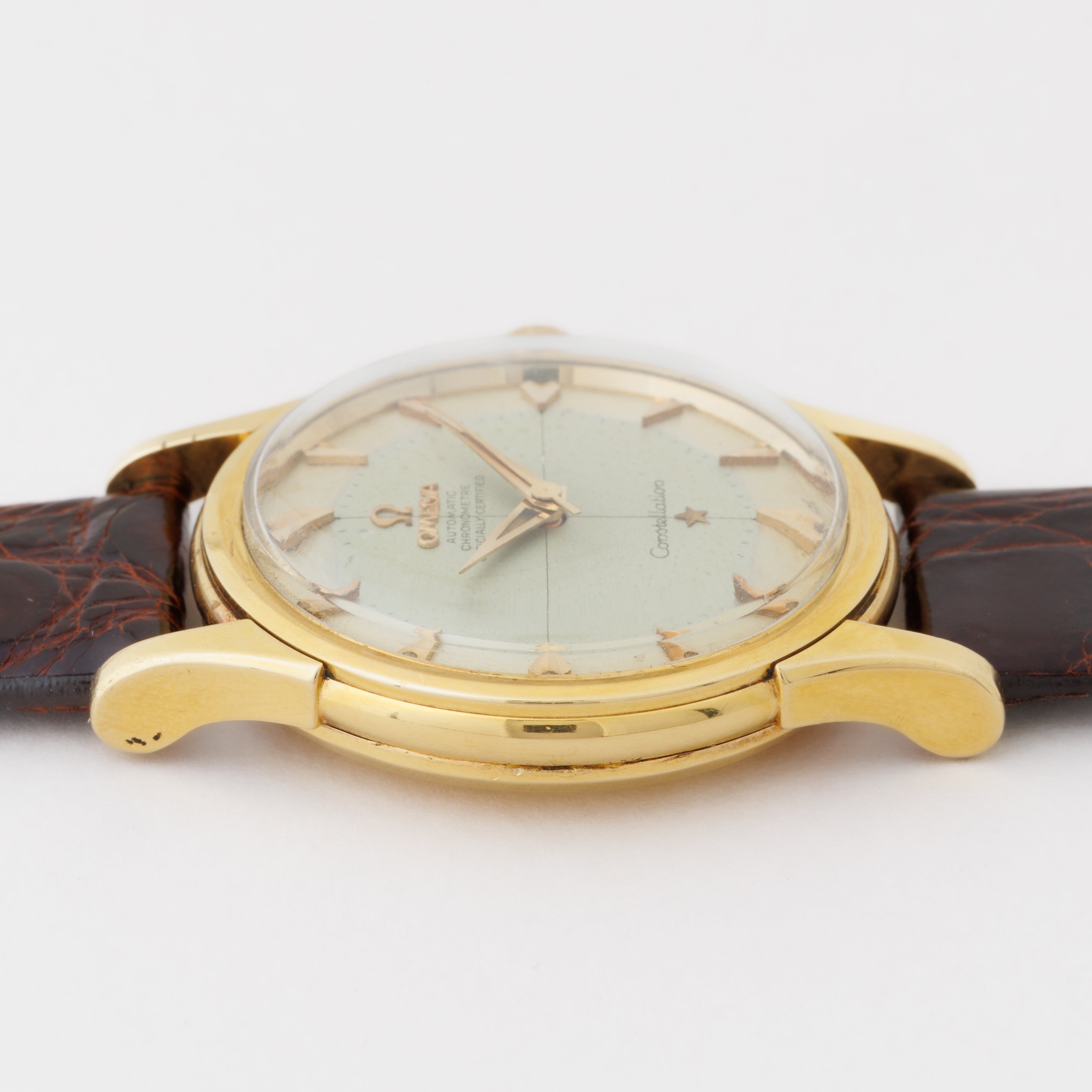 オメガ 18金無垢コンステレーション 12角 1958年製 クロノメーター自動巻き Cal.505