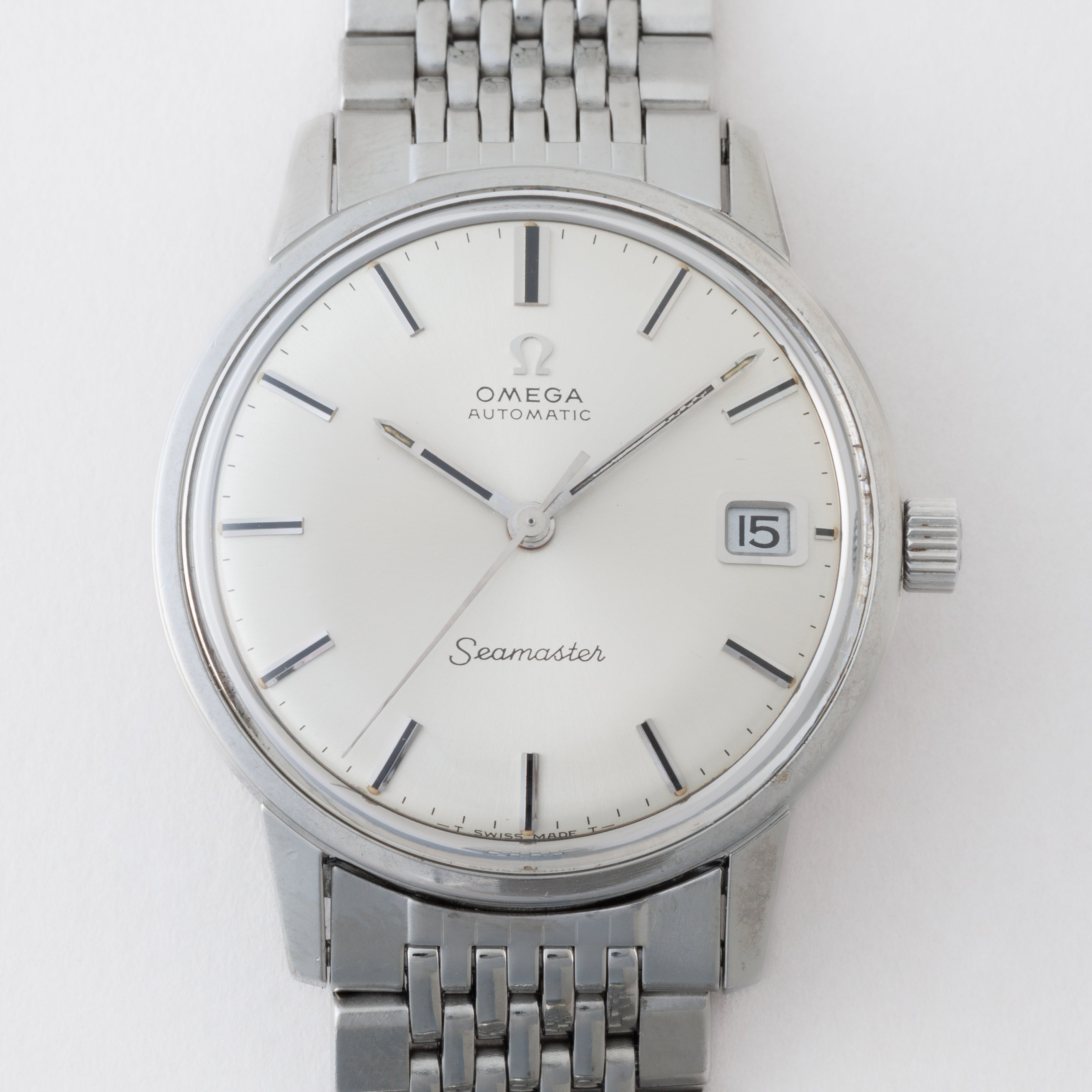 オメガ シーマスター 1969年製 ステンレス 純正ブレス付き