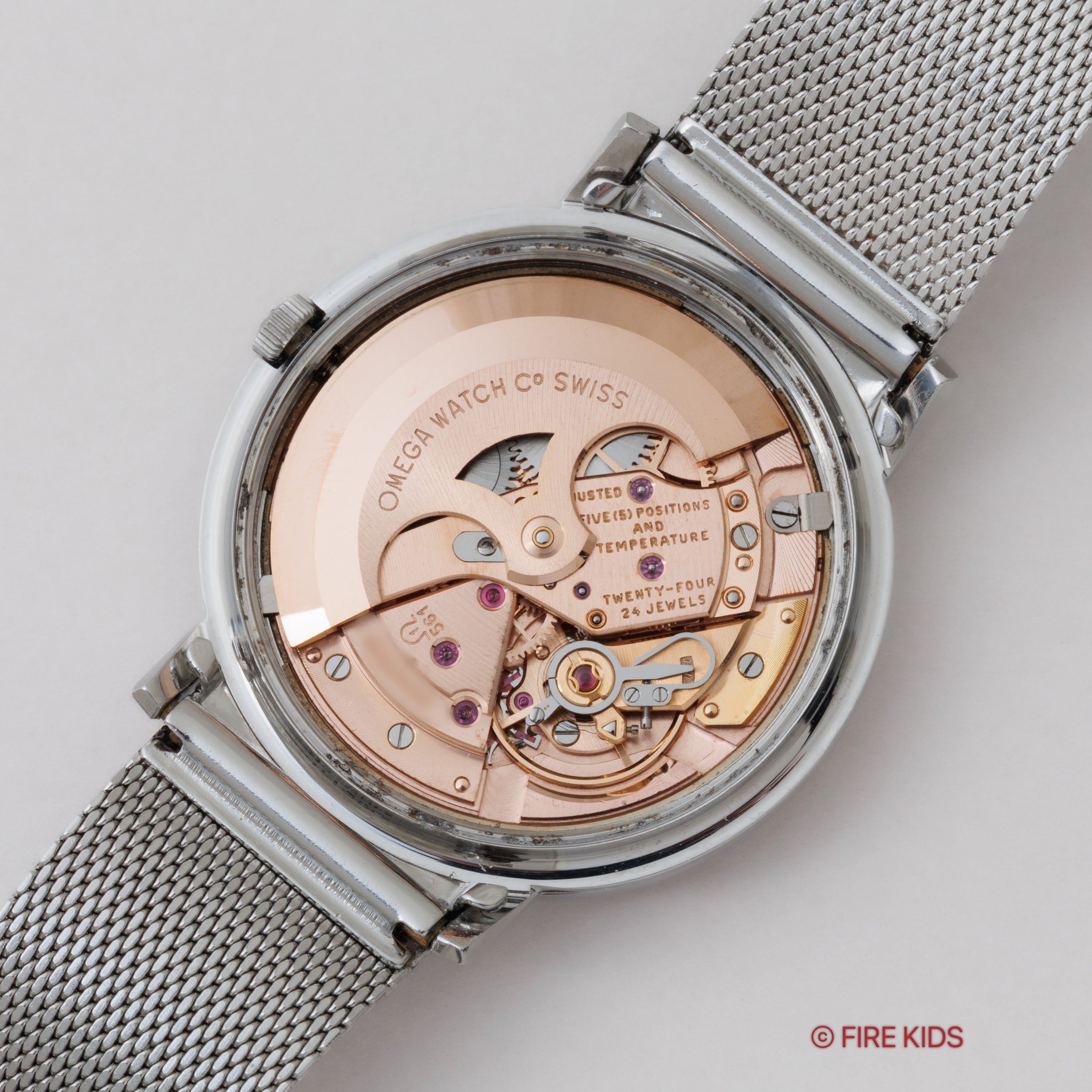 オメガ コンステレーション クロスライン ラウンドケース 1966年製 Ref.168.004 純正ブレス、ギャラ付き