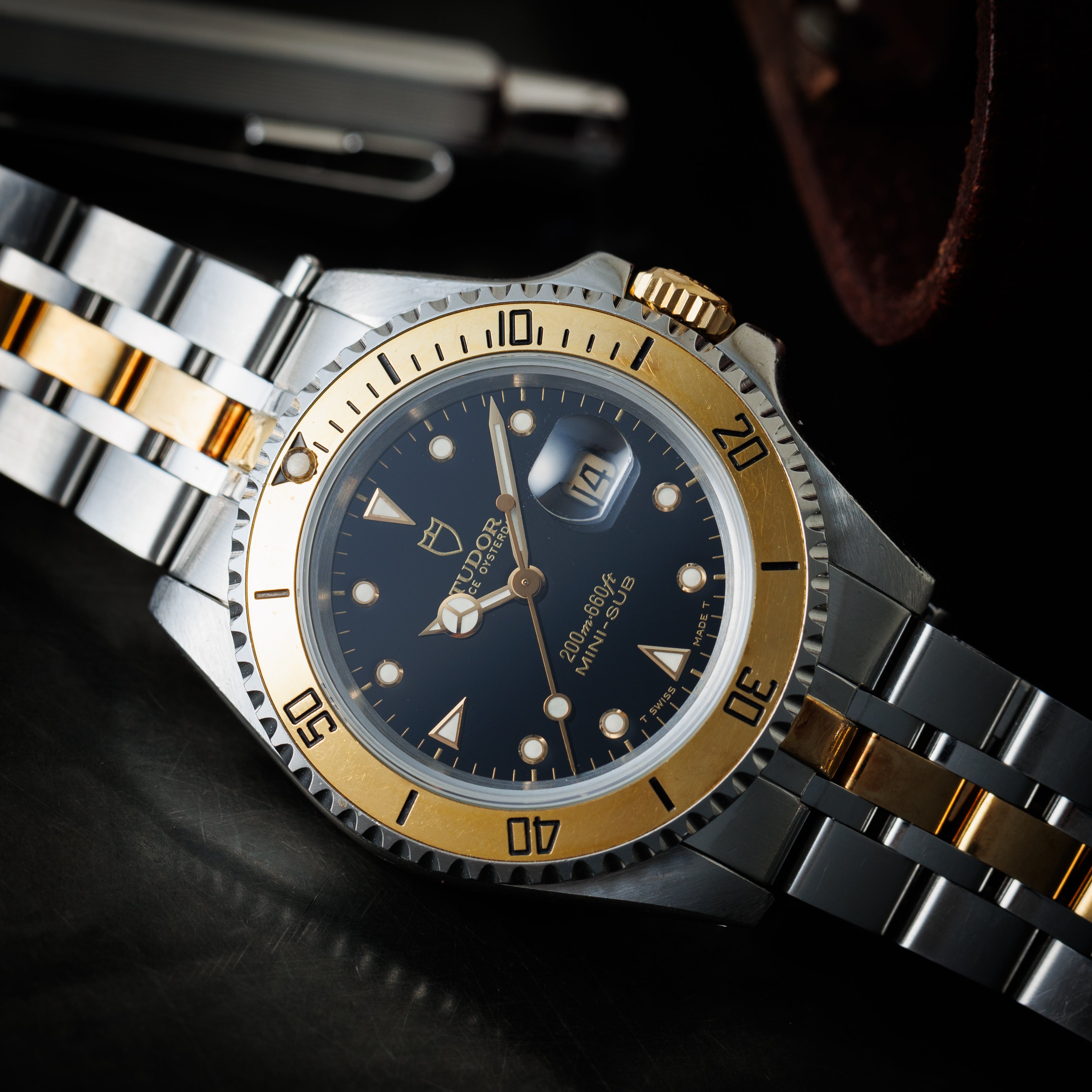 チューダー ミニサブ 1998年製 Ref.73193 コンビ 王冠リューズ