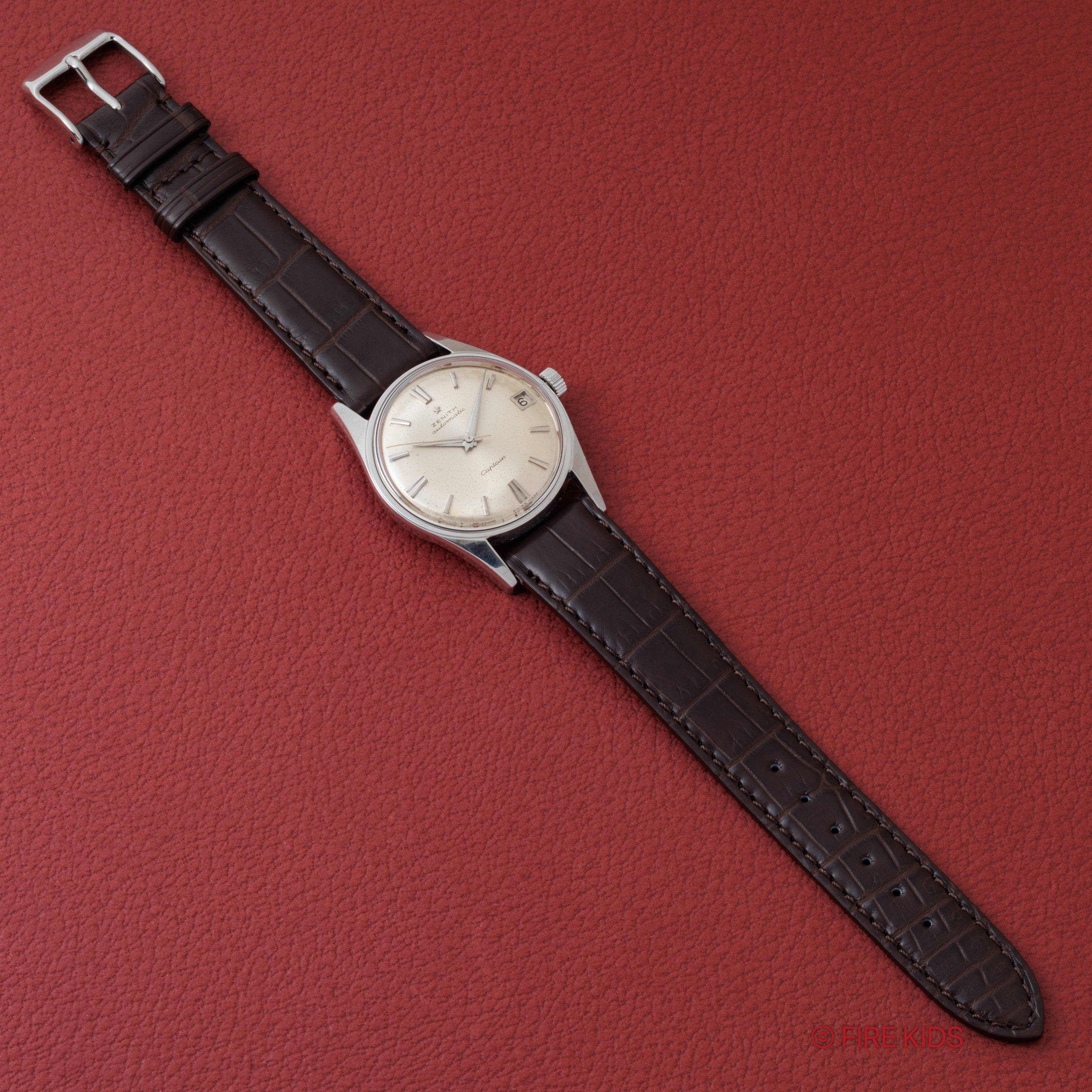 ゼニス キャプテン オートマチック 1960年代製 防水ケース 自動巻 Cal.2522PC