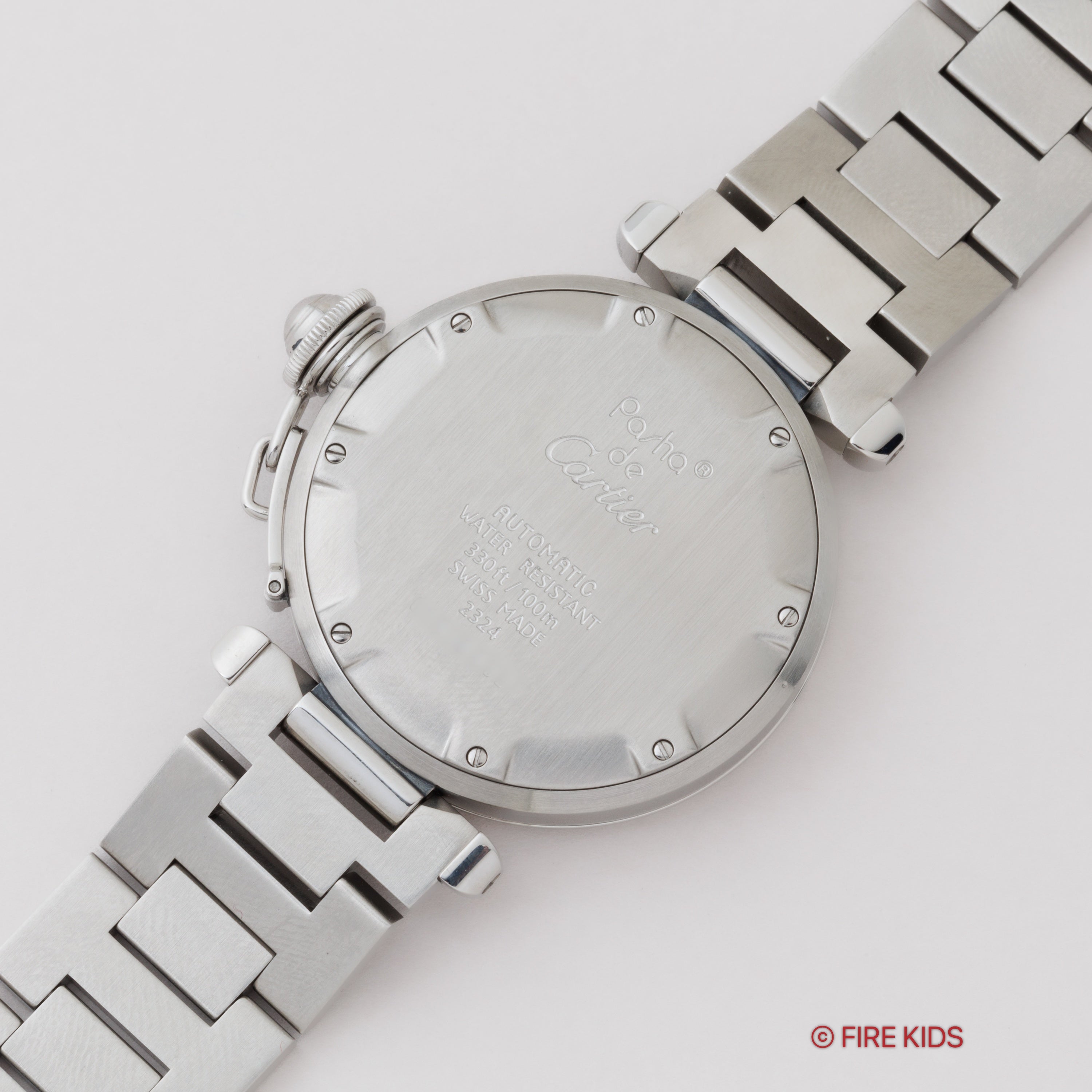 カルティエ パシャC オートマチック ブラックダイヤル 1990年代製 トリチウム