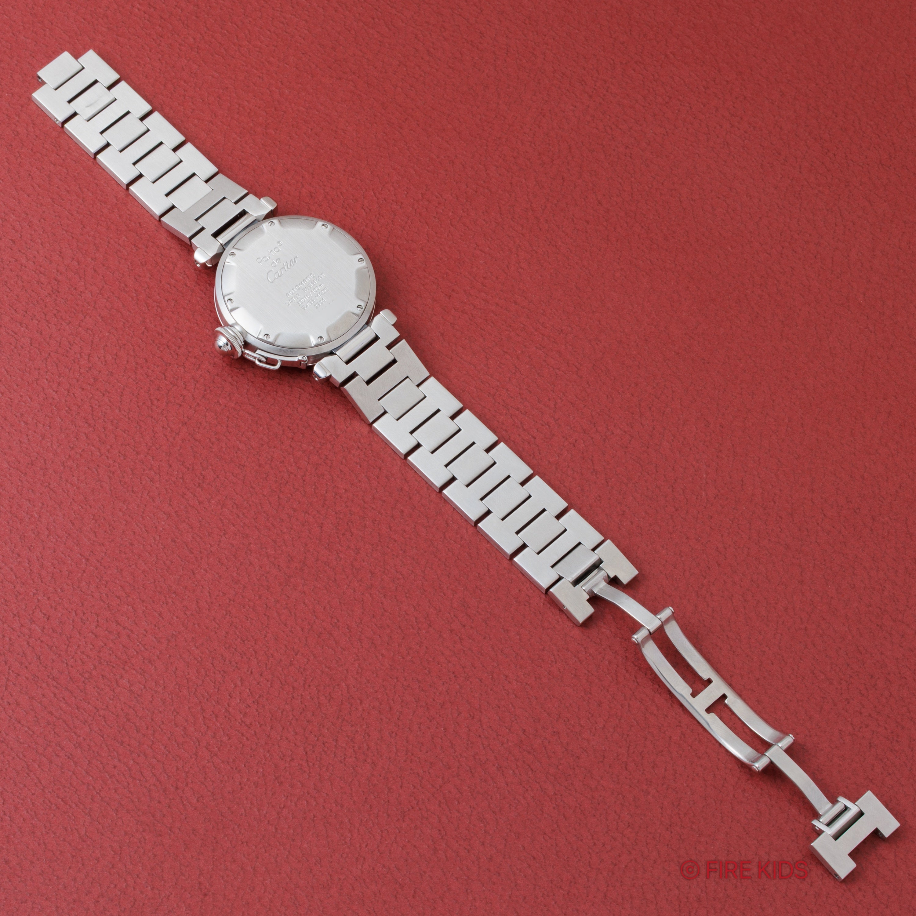 カルティエ パシャC オートマチック ブラックダイヤル 1990年代製 トリチウム