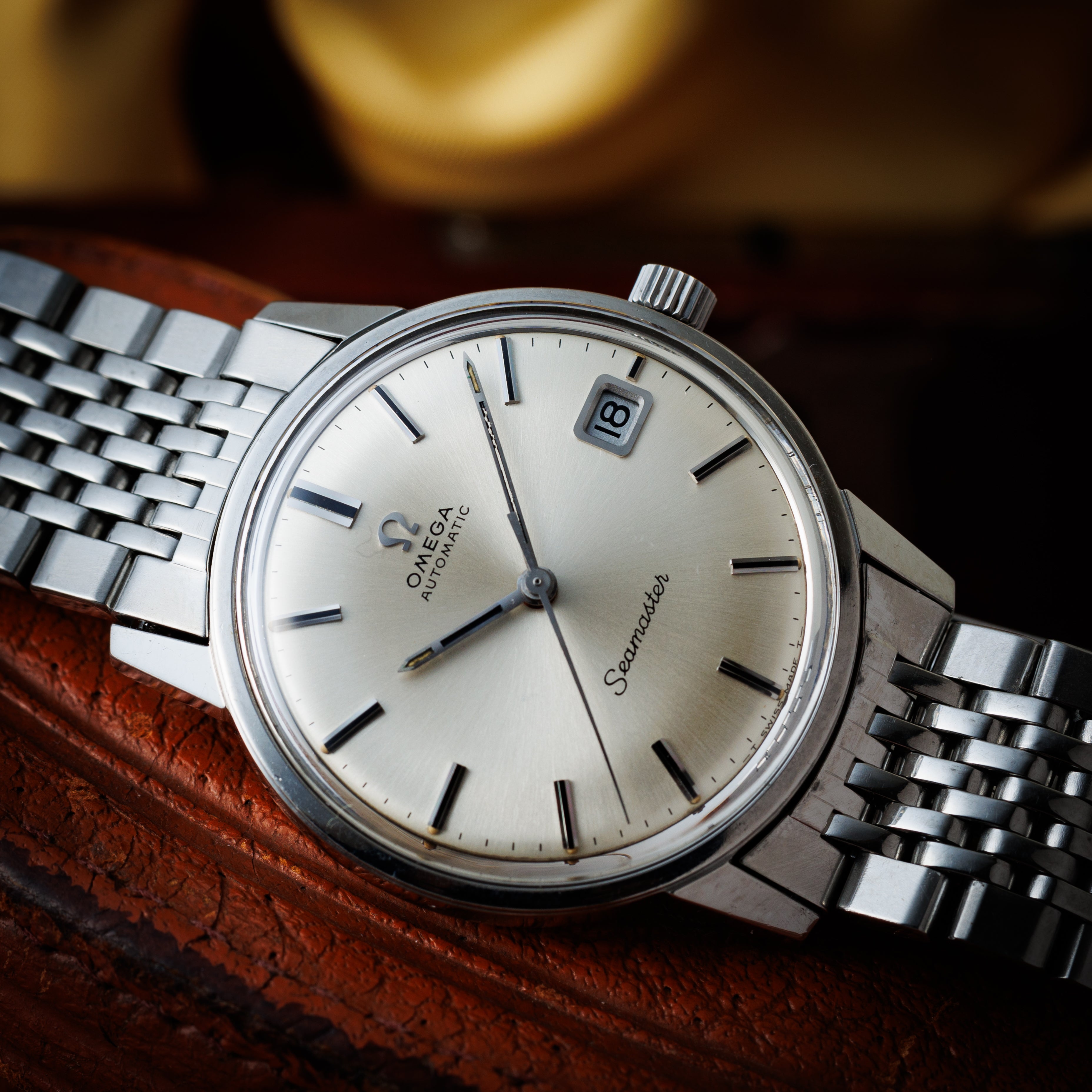 オメガ シーマスター 1969年製 ステンレス 純正ブレス付き