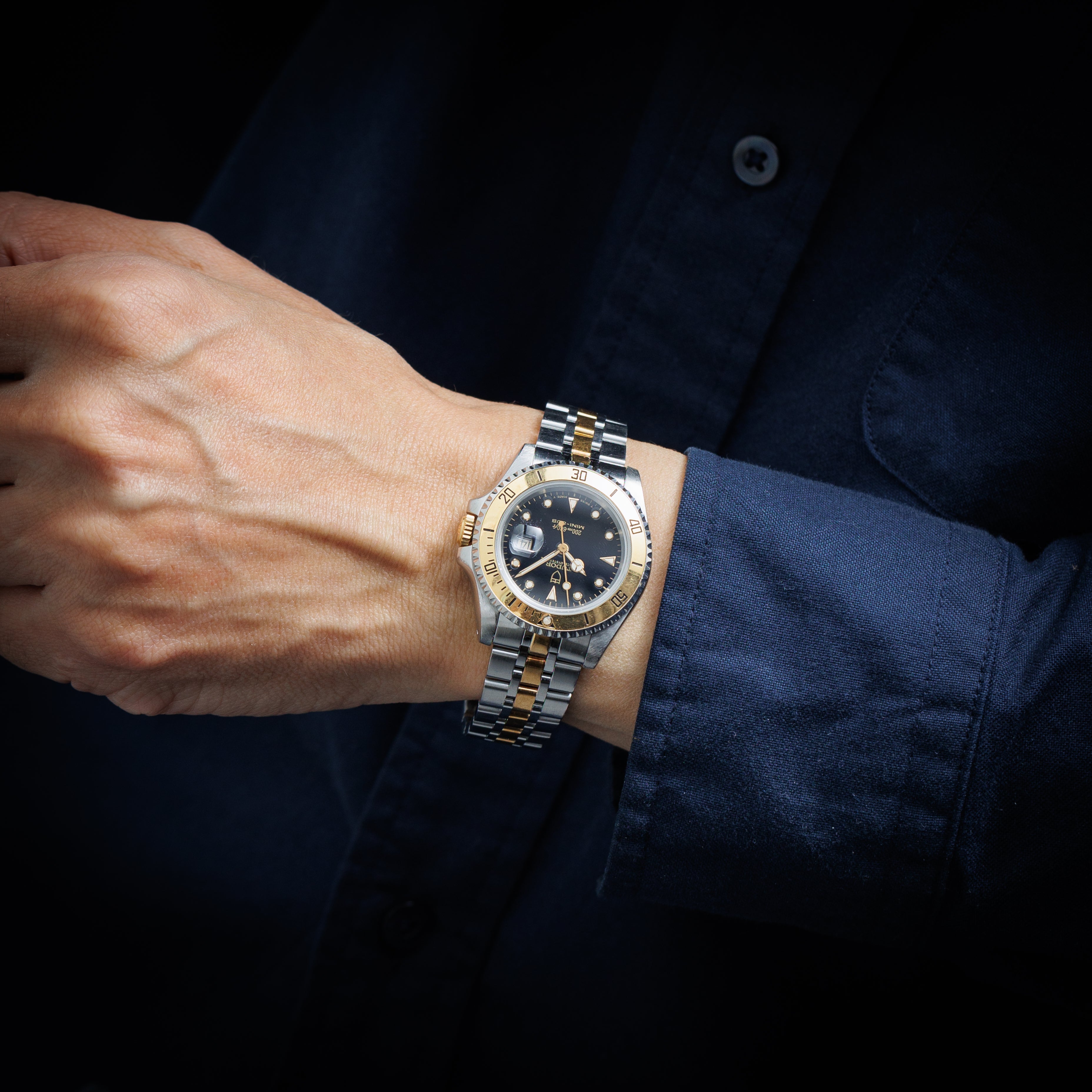 チューダー ミニサブ 1998年製 Ref.73193 コンビ 王冠リューズ