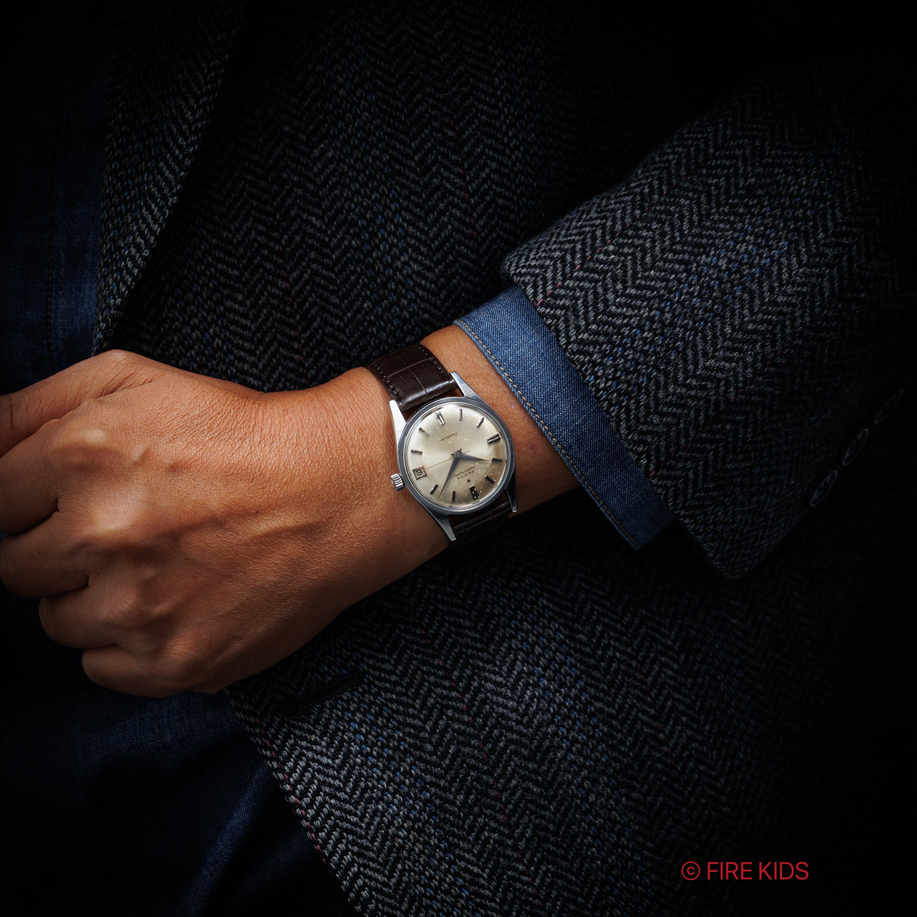 ゼニス キャプテン オートマチック 1960年代製 防水ケース 自動巻 Cal.2522PC