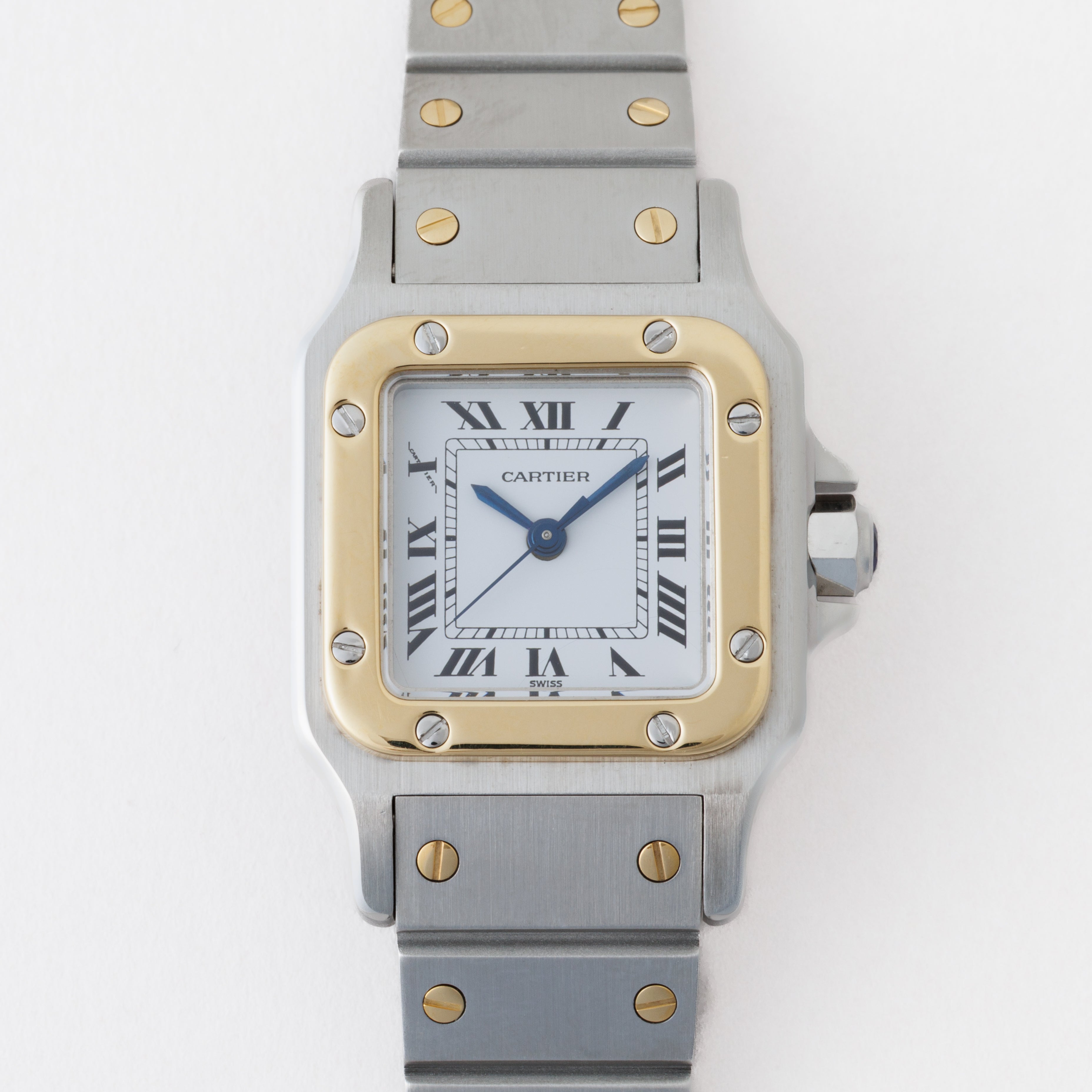 カルティエ サントス コンビ 1980年代製 Ref.0902 SMサイズ 自動巻き