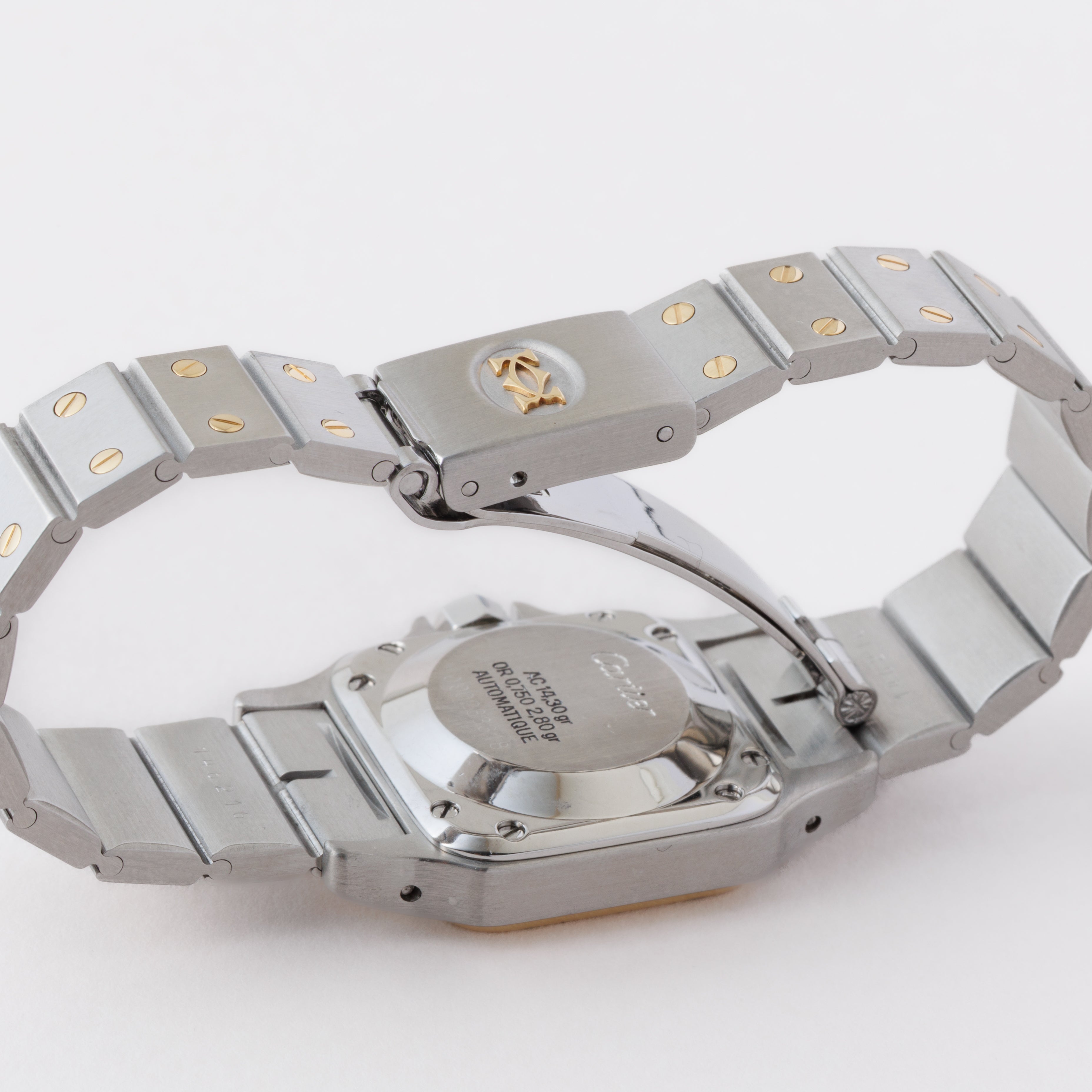 カルティエ サントス コンビ 1980年代製 Ref.0902 SMサイズ 自動巻き