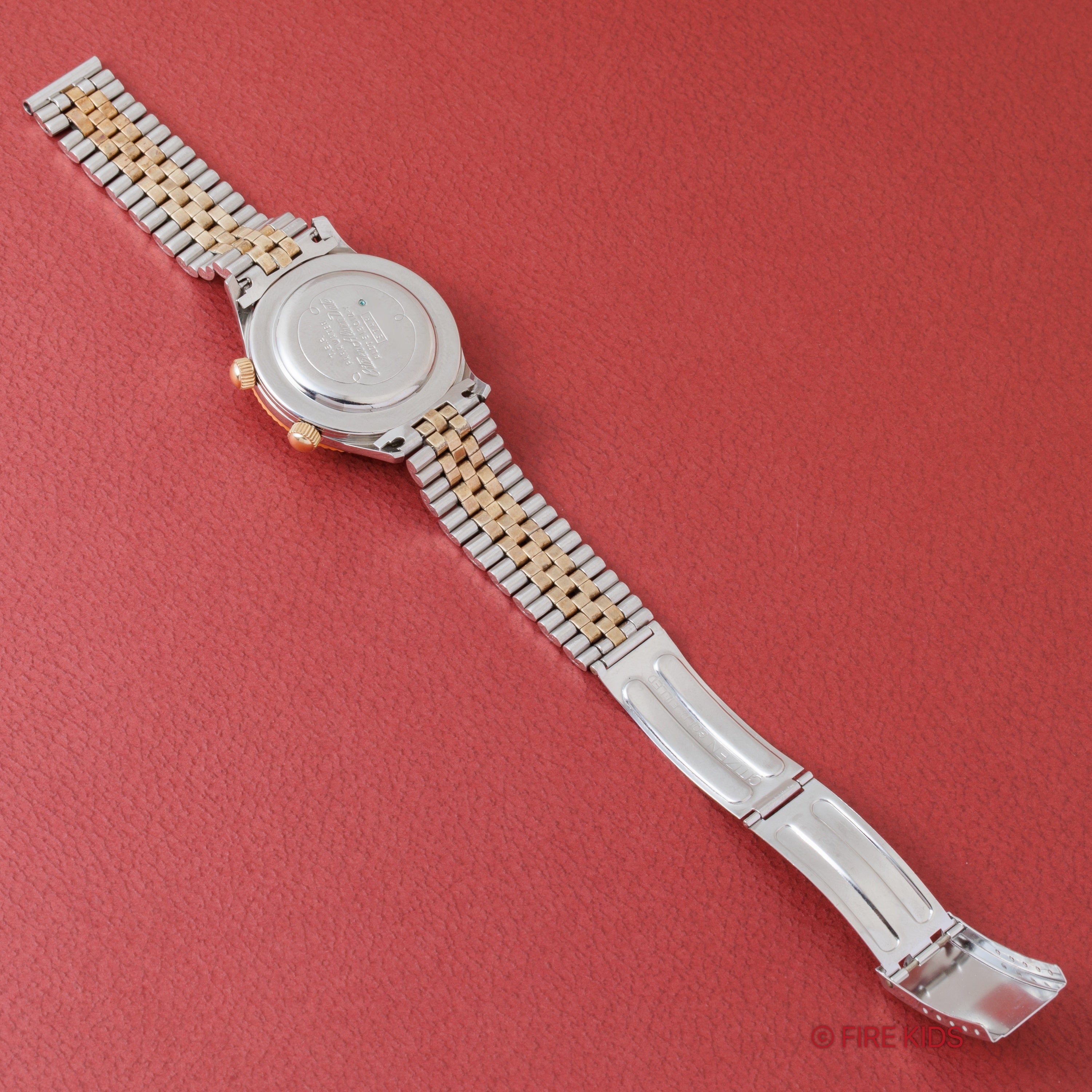 シチズン 4Hアラーム 1965年製 希少コンビブレス付き 手巻き