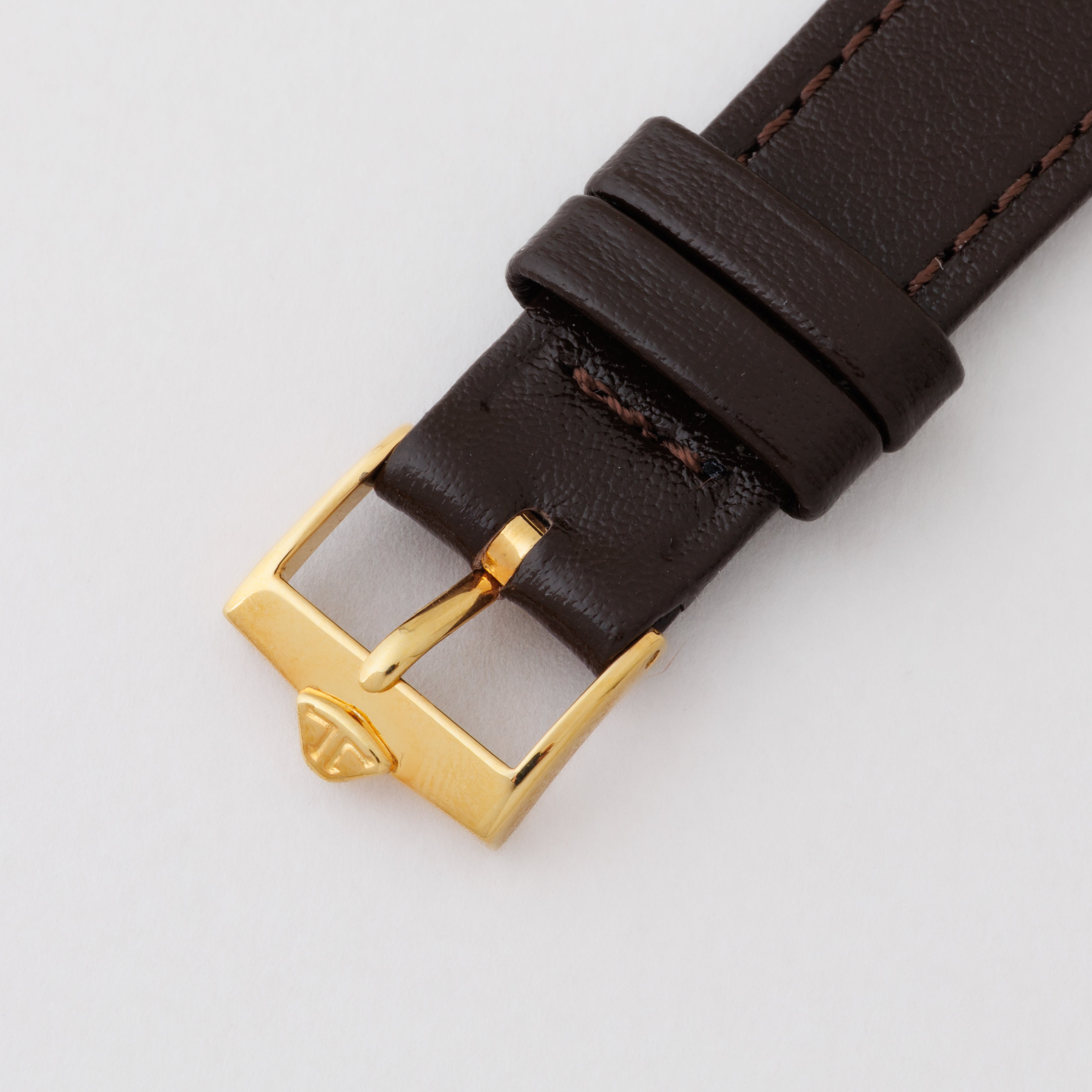 ジャガー・ルクルト ラウンド ホワイトローマンダイヤル 1960年代 18金無垢 手巻き Ref.9124-21 Cal.818/3 純正尾錠付き