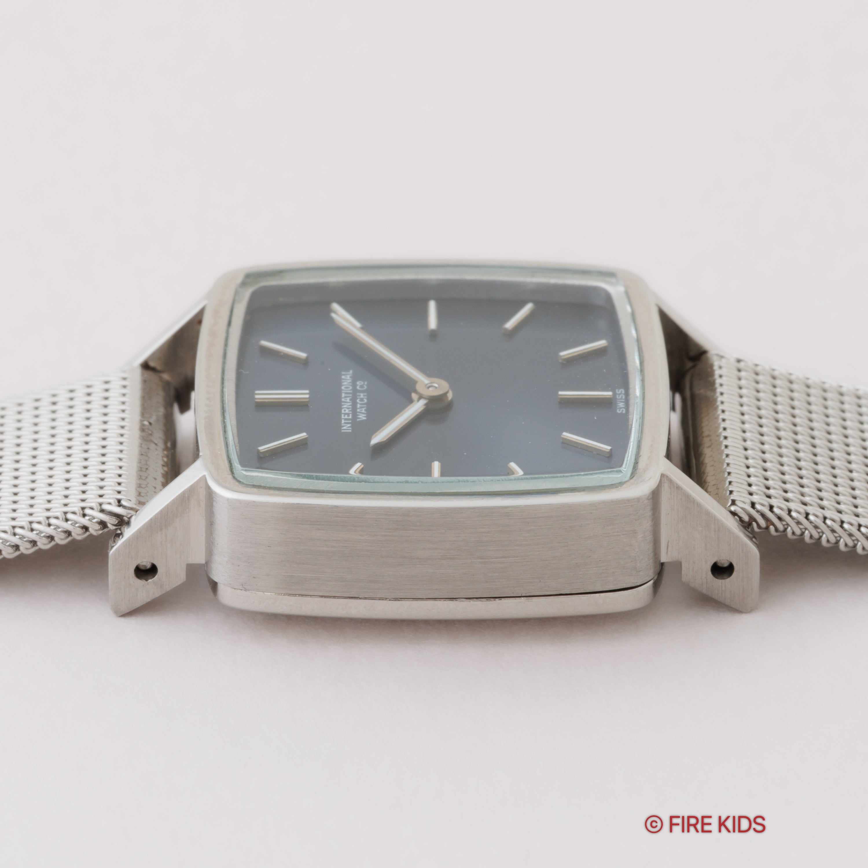 IWC インターナショナルウォッチカンパニー Ref.4174 ブルーダイヤル 1972年製 Cal.412 レディースウォッチ