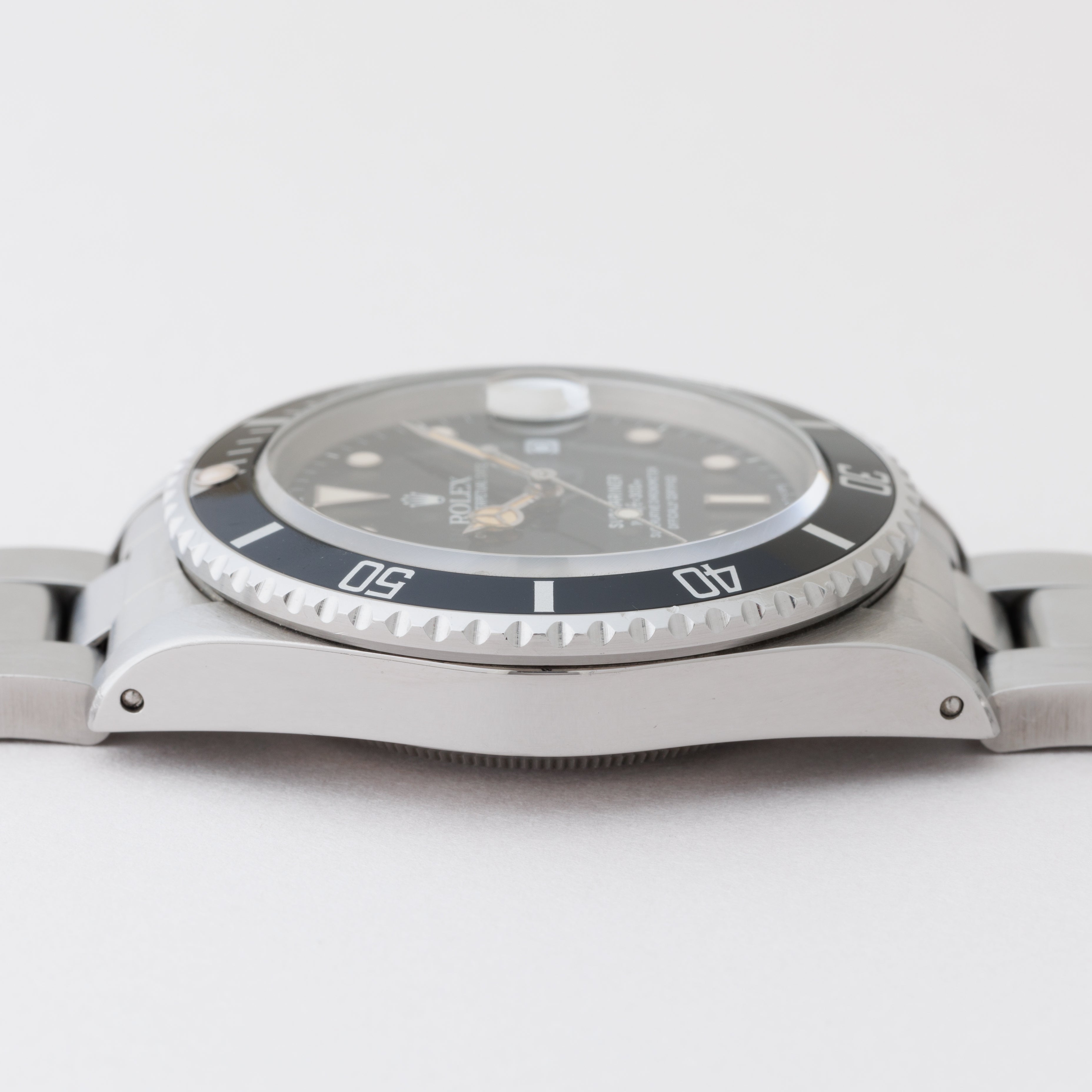 ロレックス サブマリーナ 1986年製 Ref.168000 スパイダーダイヤル タグ付き