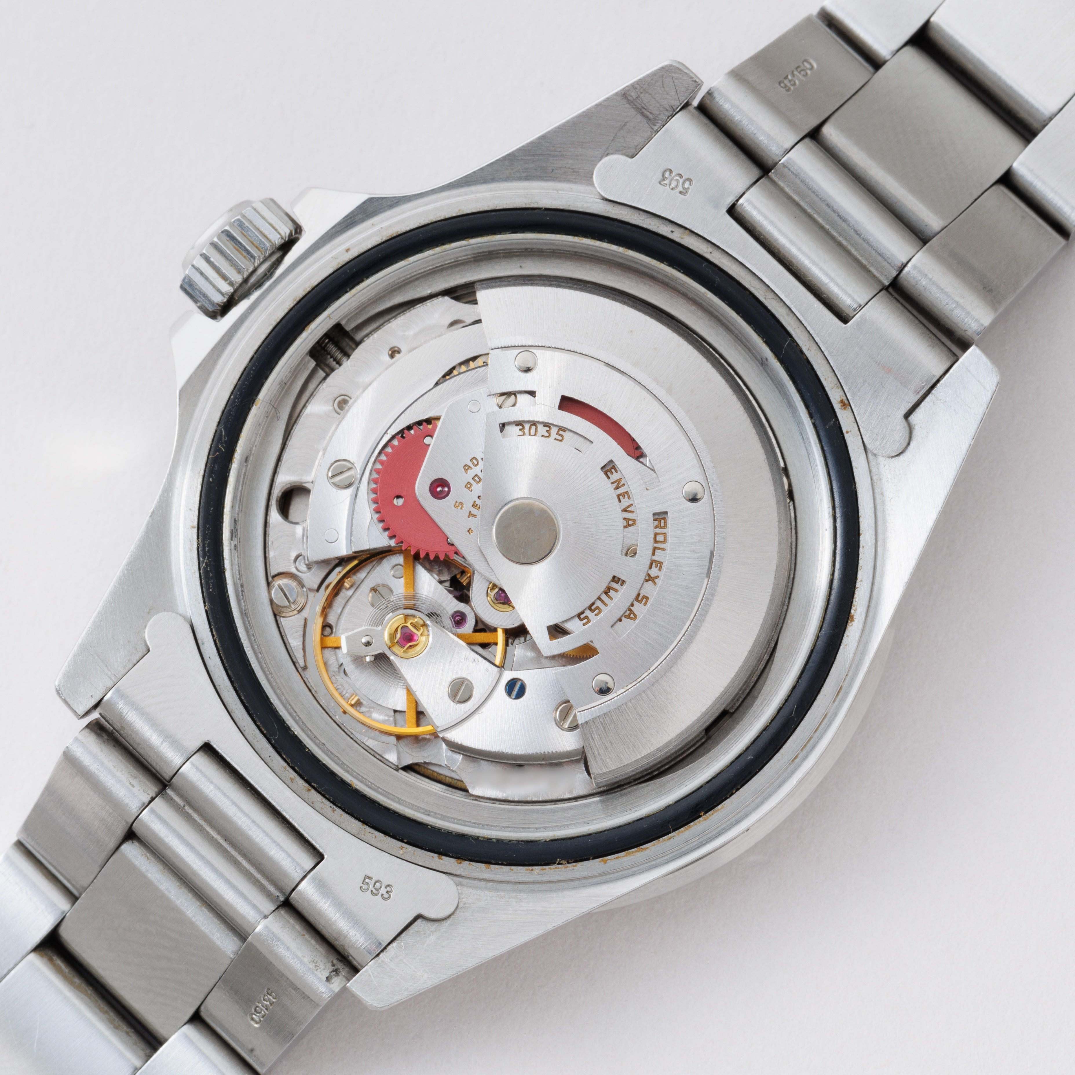 ロレックス サブマリーナ 1986年製 Ref.168000 スパイダーダイヤル タグ付き