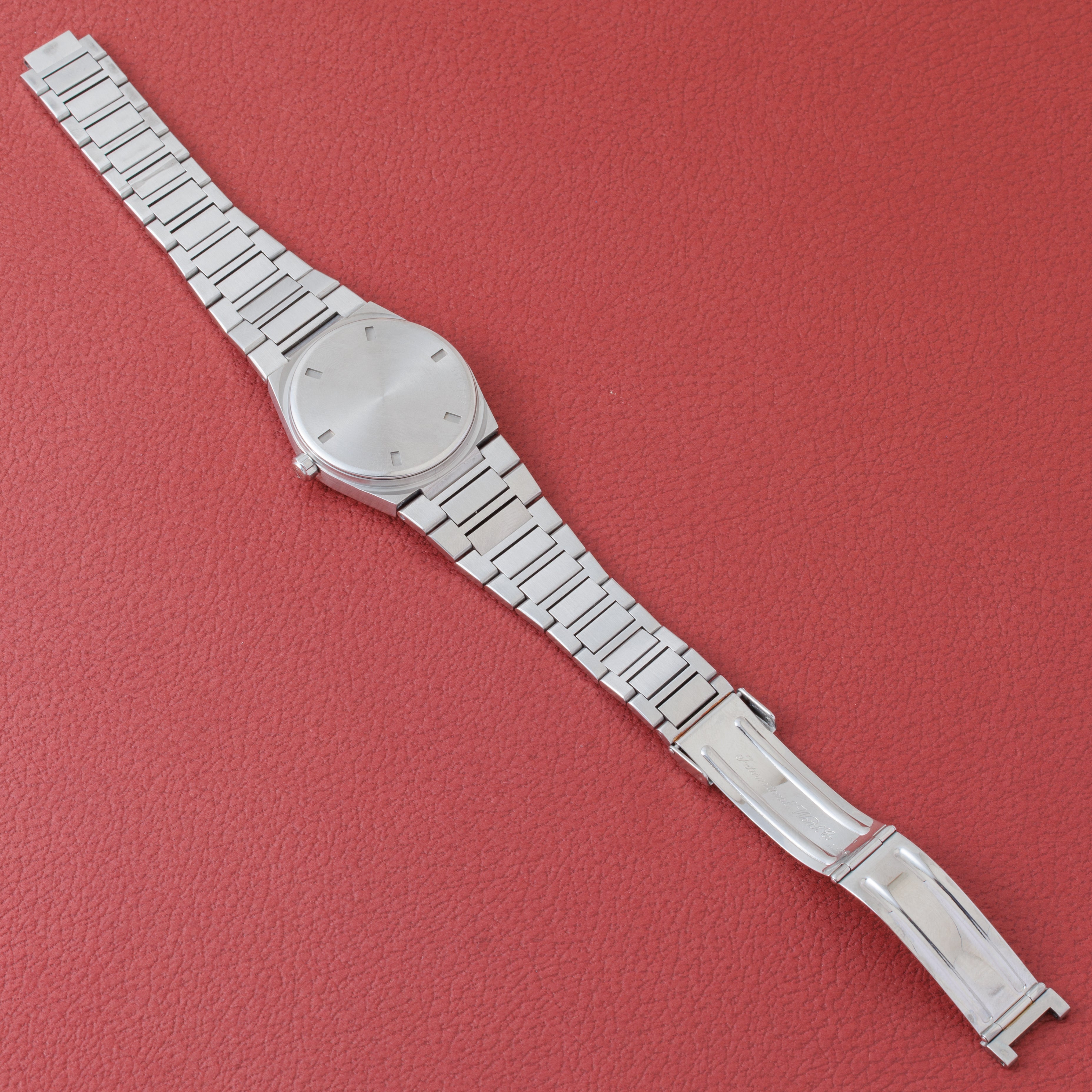 IWC インヂュニア ブラック文字盤 自動巻き 1996年製 Ref.3521 Cal.887/2 ギャラ付き