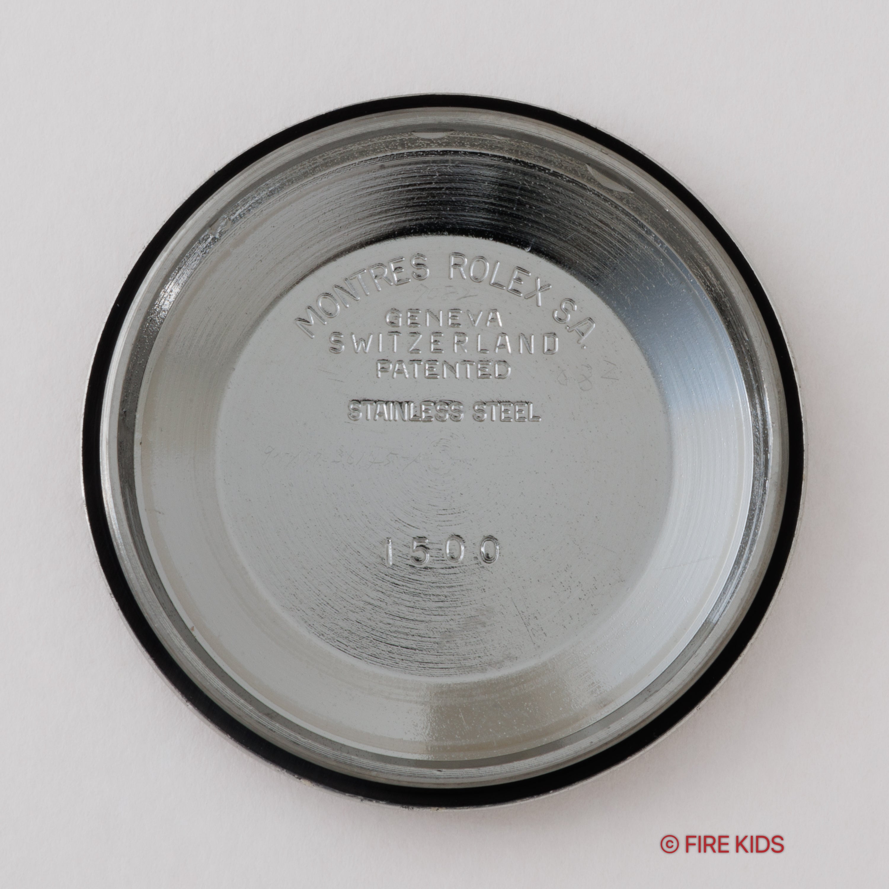 ロレックス 1971年製 オイスターパーペチュアルデイト Ref.1500 ホワイトダイヤル 国際サービス保証書付き