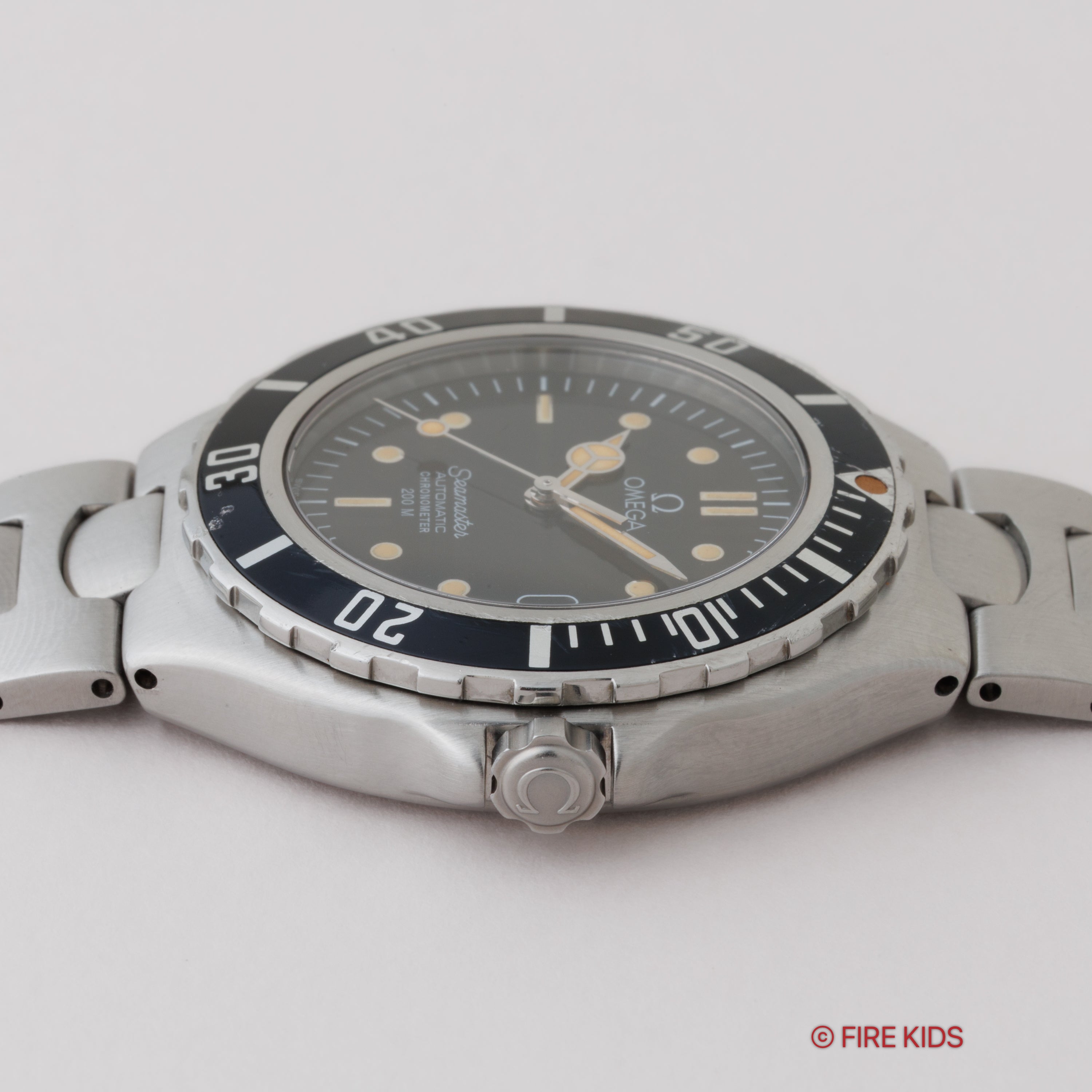 オメガ シーマスター200m プレボンド ミッドサイズ 1988年製 自動巻き ジェンタデザイン