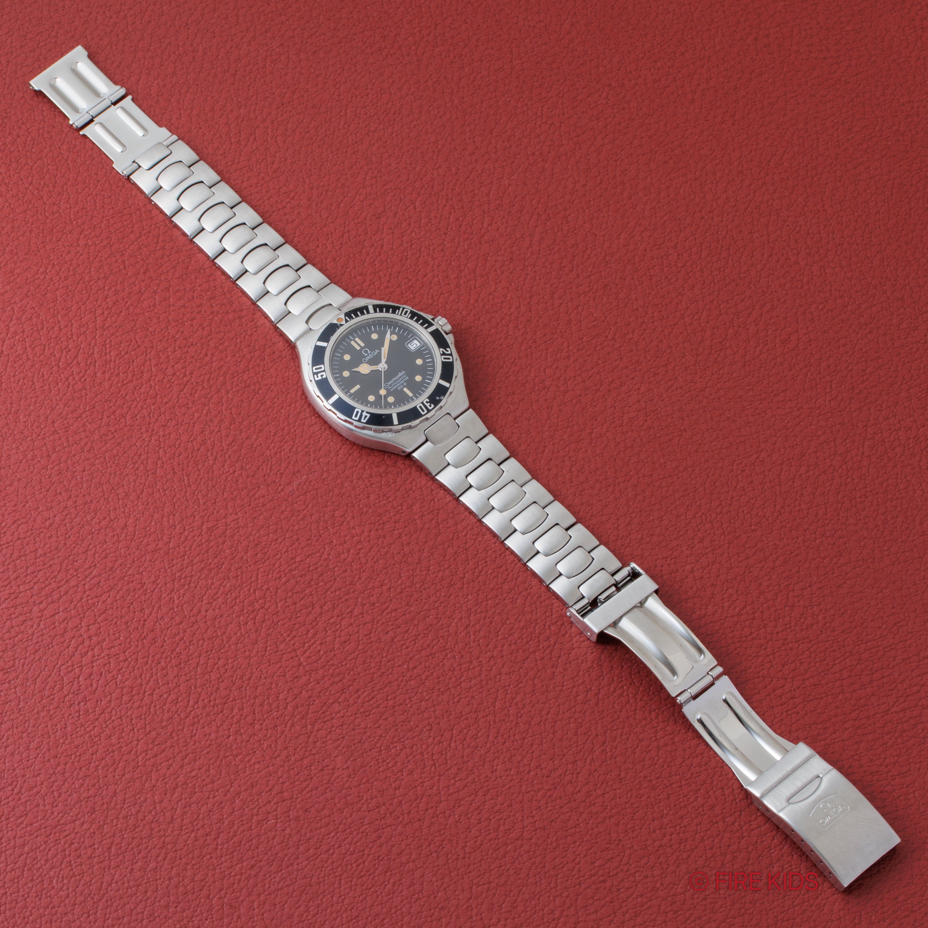 オメガ シーマスター200m プレボンド ミッドサイズ 1988年製 自動巻き ジェンタデザイン