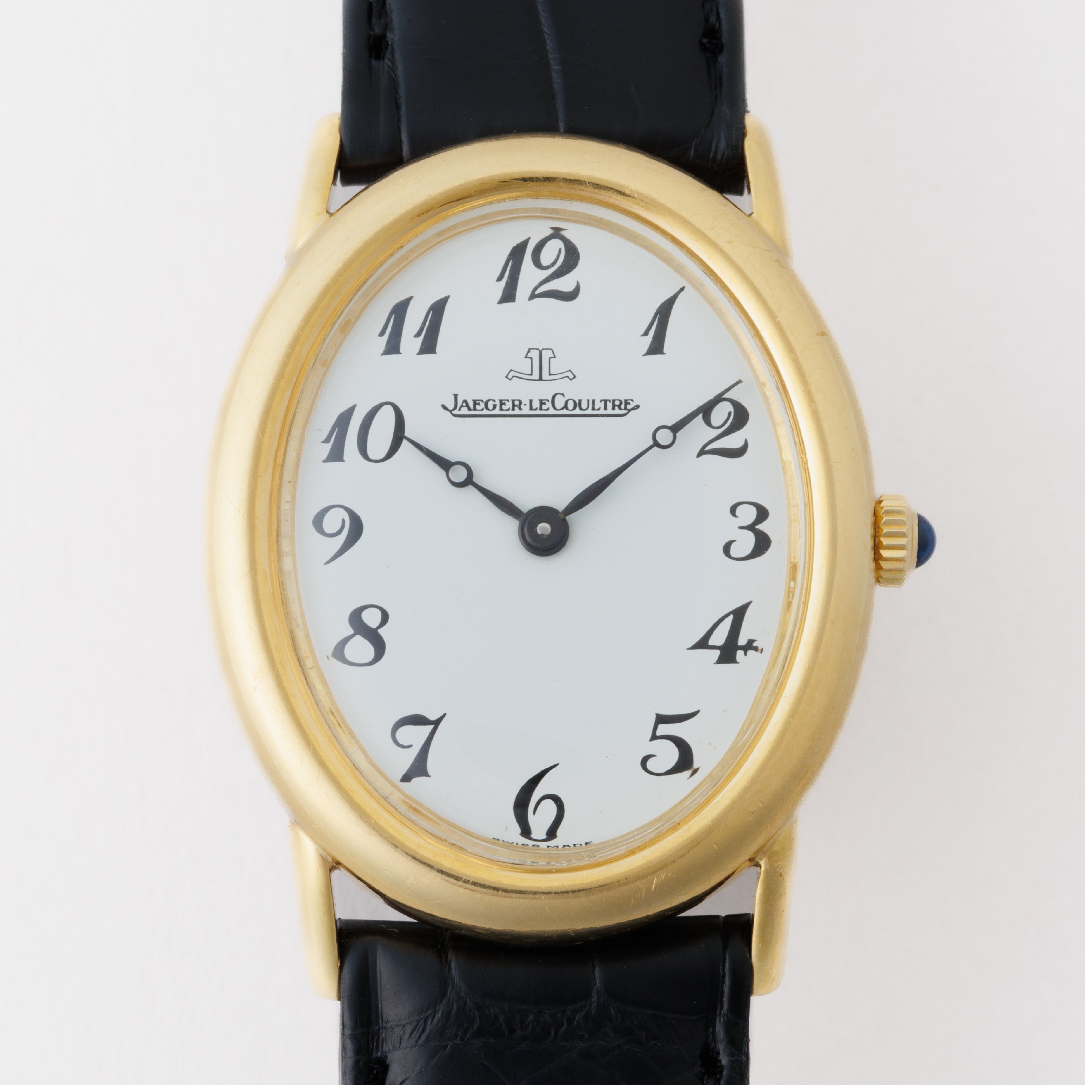 ジャガー・ルクルト オーバル型 1970年代製 Ref.9029 18金無垢 ブレゲ数字 ブレゲ針 手巻き