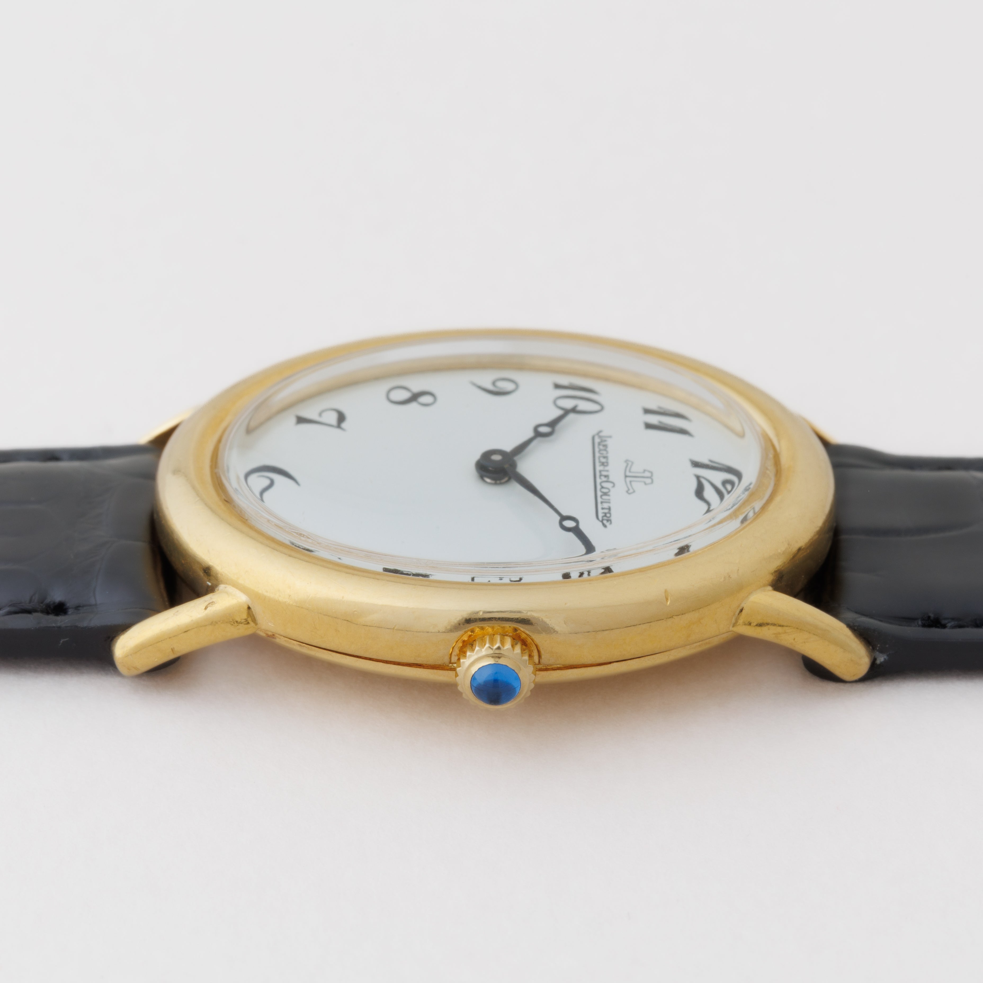 ジャガー・ルクルト オーバル型 1970年代製 Ref.9029 18金無垢 ブレゲ数字 ブレゲ針 手巻き