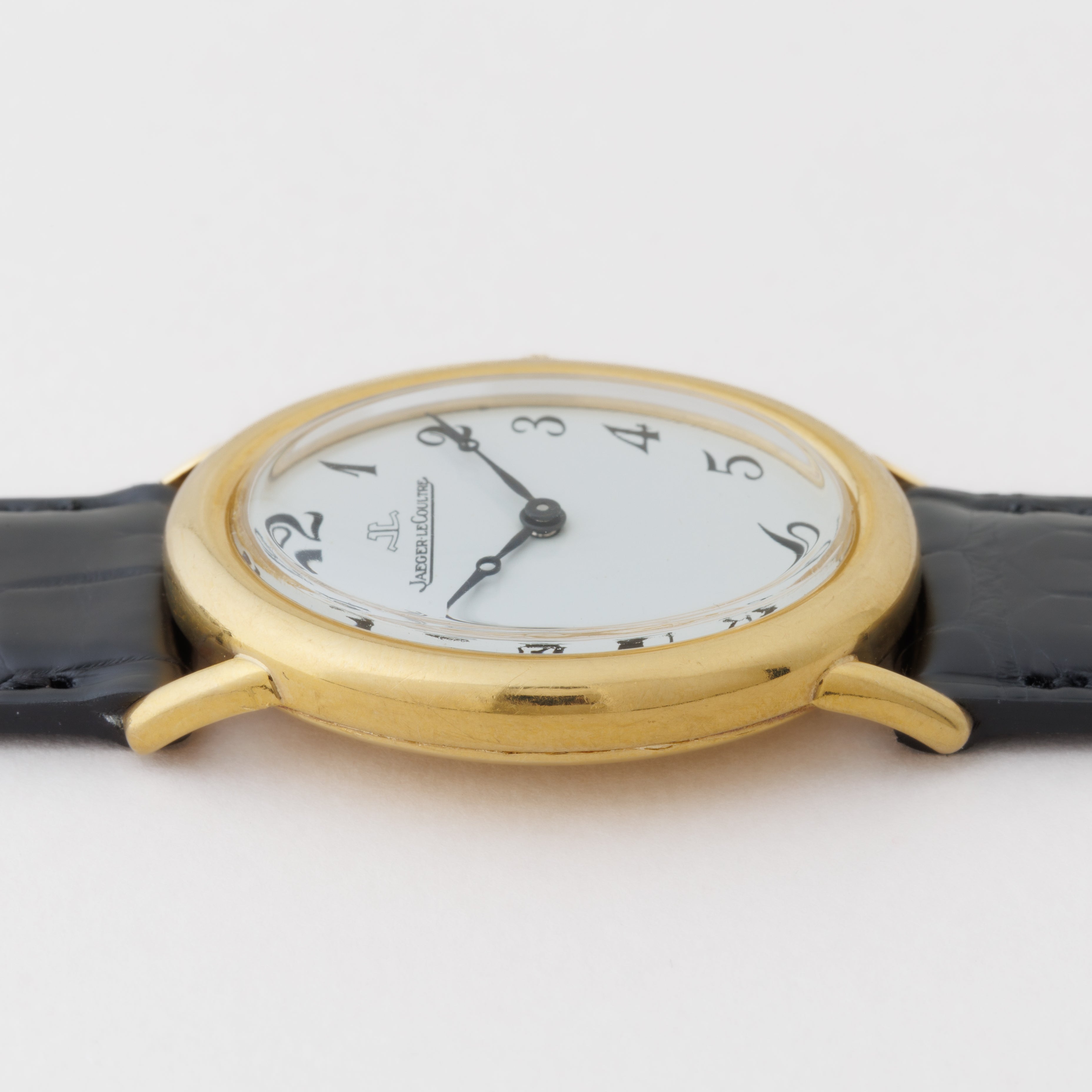 ジャガー・ルクルト オーバル型 1970年代製 Ref.9029 18金無垢 ブレゲ数字 ブレゲ針 手巻き