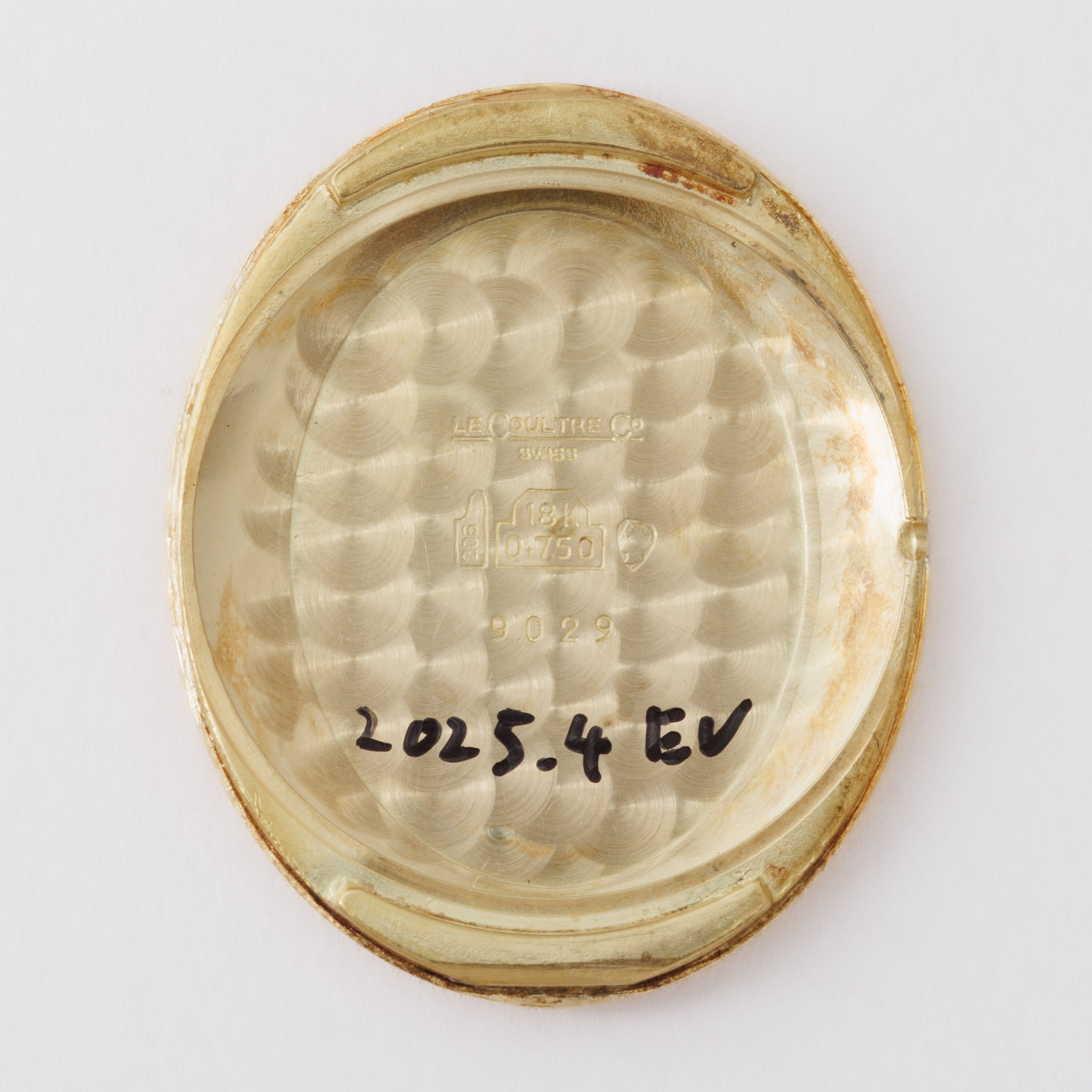 ジャガー・ルクルト オーバル型 1970年代製 Ref.9029 18金無垢 ブレゲ数字 ブレゲ針 手巻き