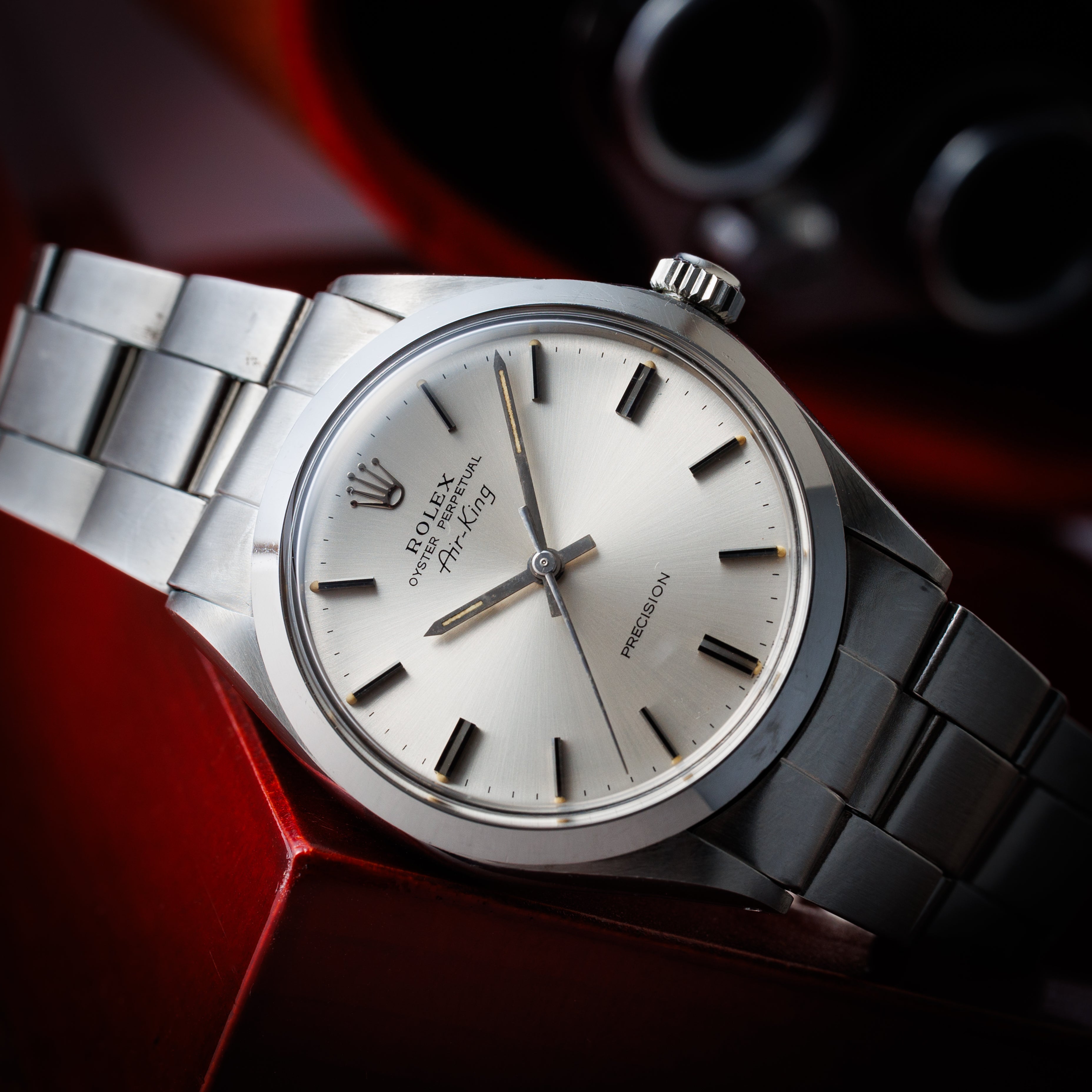 ロレックス エアキング 1972年製 Ref.5500 シルバーダイヤル