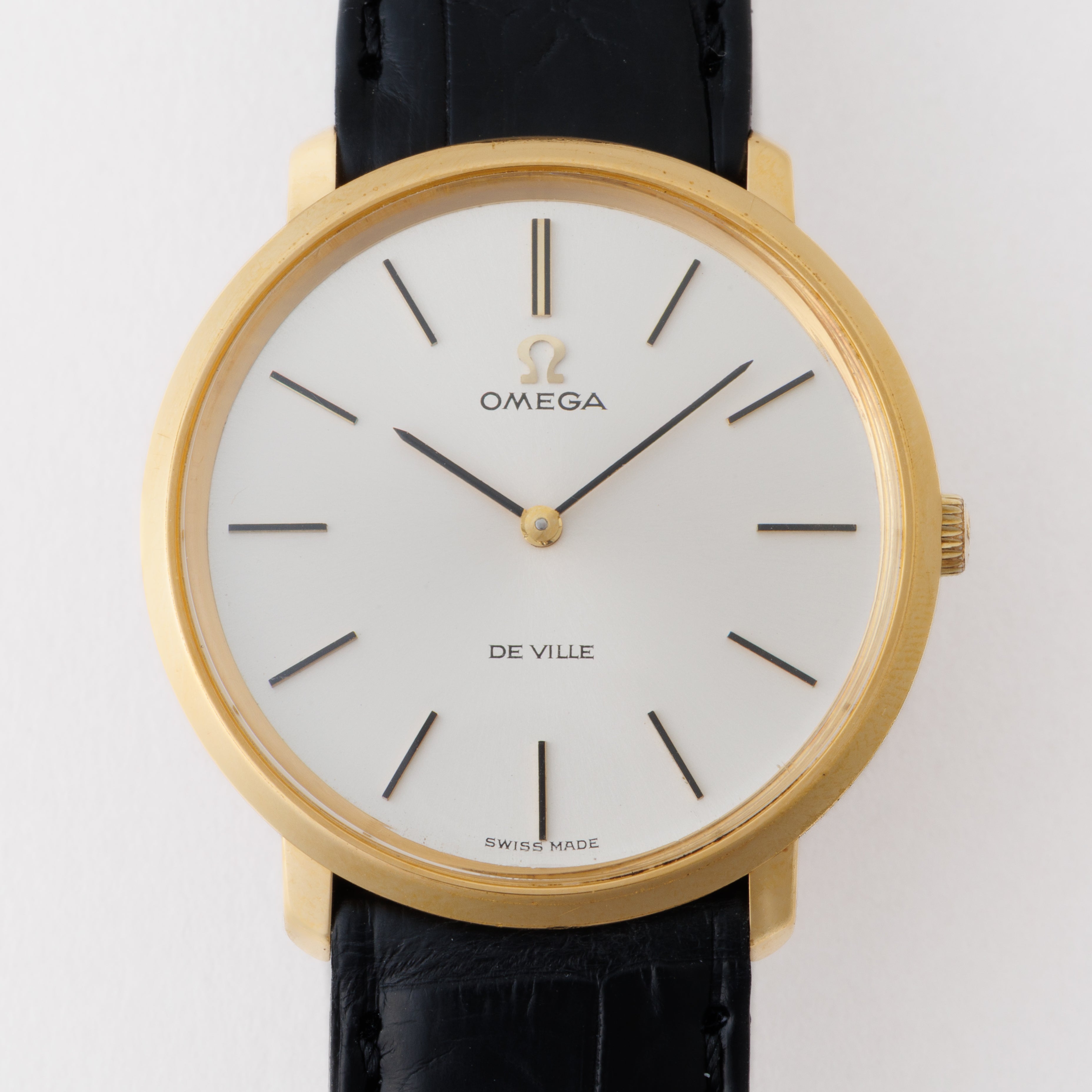オメガ デ・ヴィル ラウンドケース 1970年製/昭和45年製 Ref.111.077 金張り