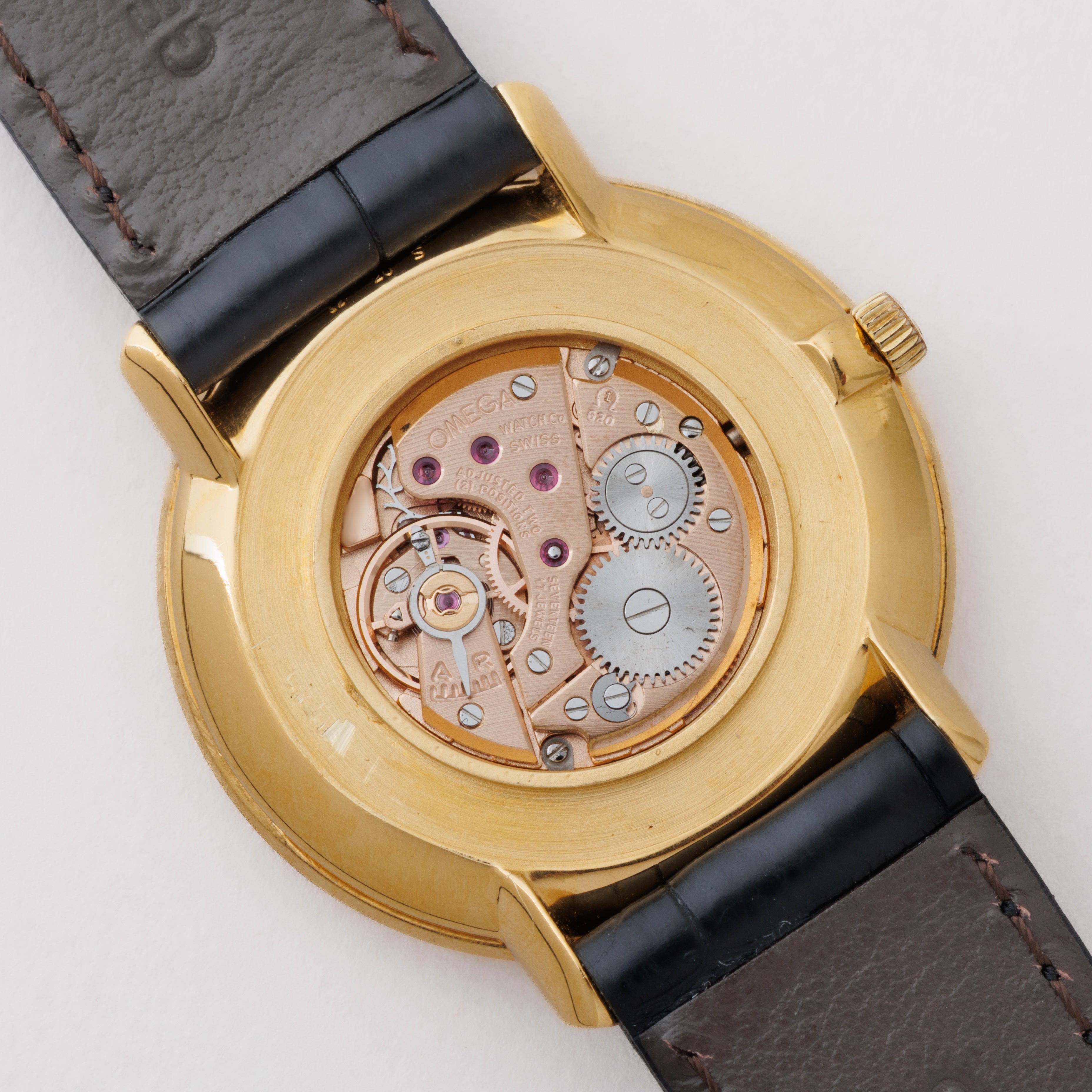 オメガ デ・ヴィル ラウンドケース 1970年製/昭和45年製 Ref.111.077 金張り