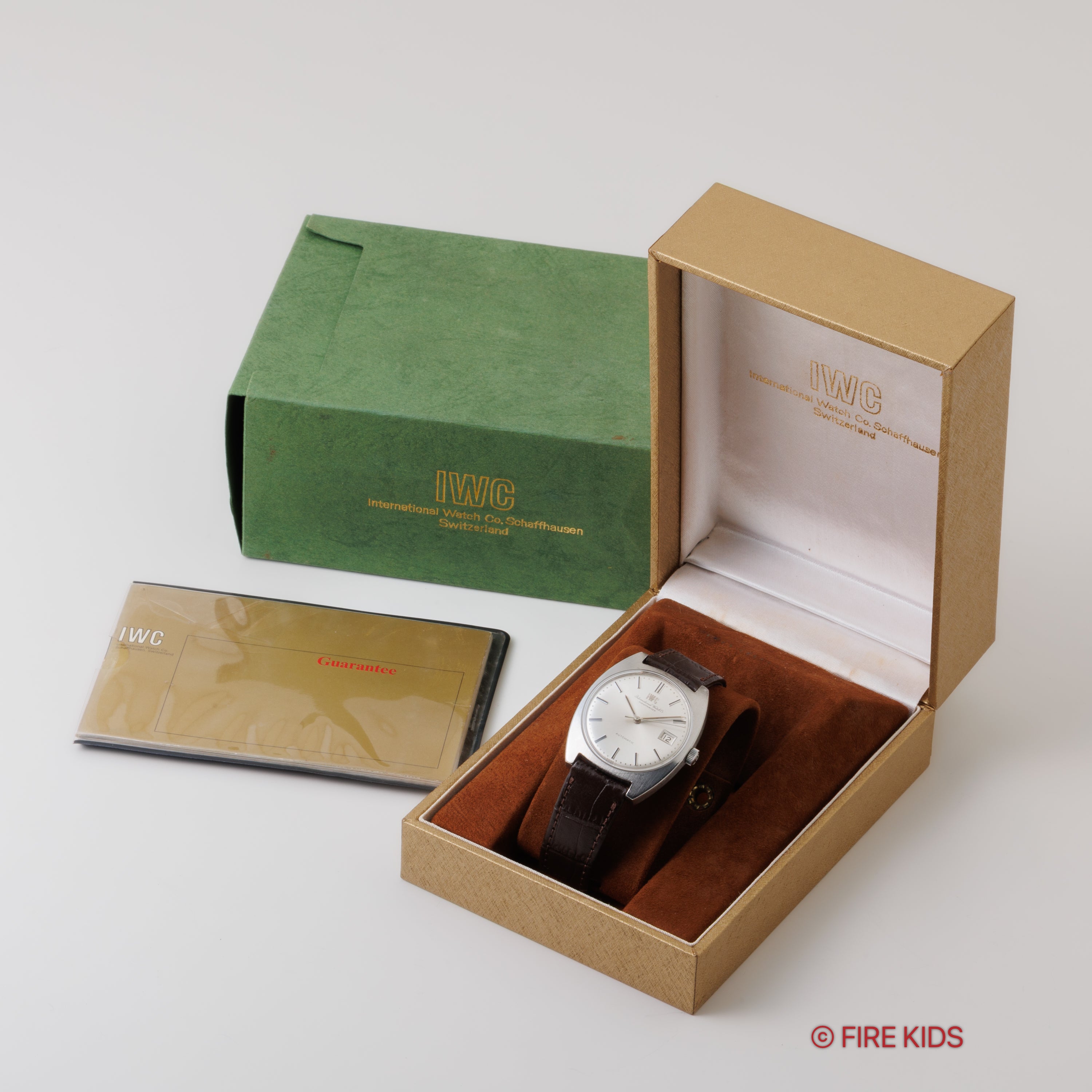 IWC トノーケース 1972年製 Ref.1828 ペラトン式自動巻 Cal.8541B 箱・ギャラ