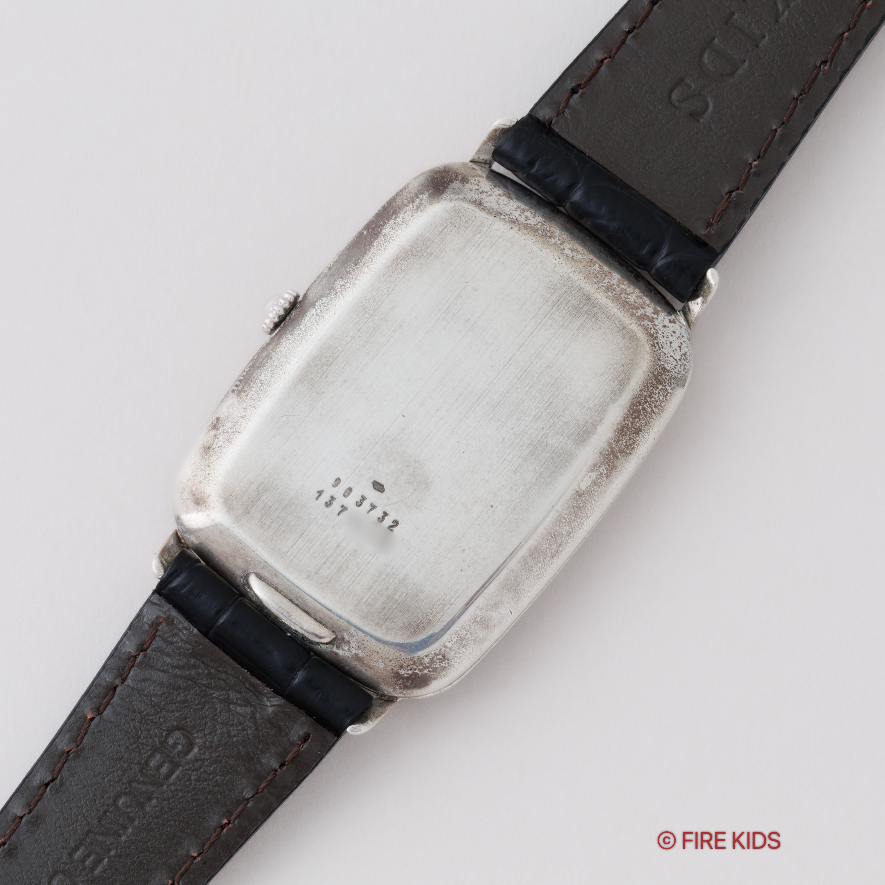 ジャガールクルト 銀無垢レクタンギュラーケース 手巻き 1970年代製 Ref.903732 Cal.818/3