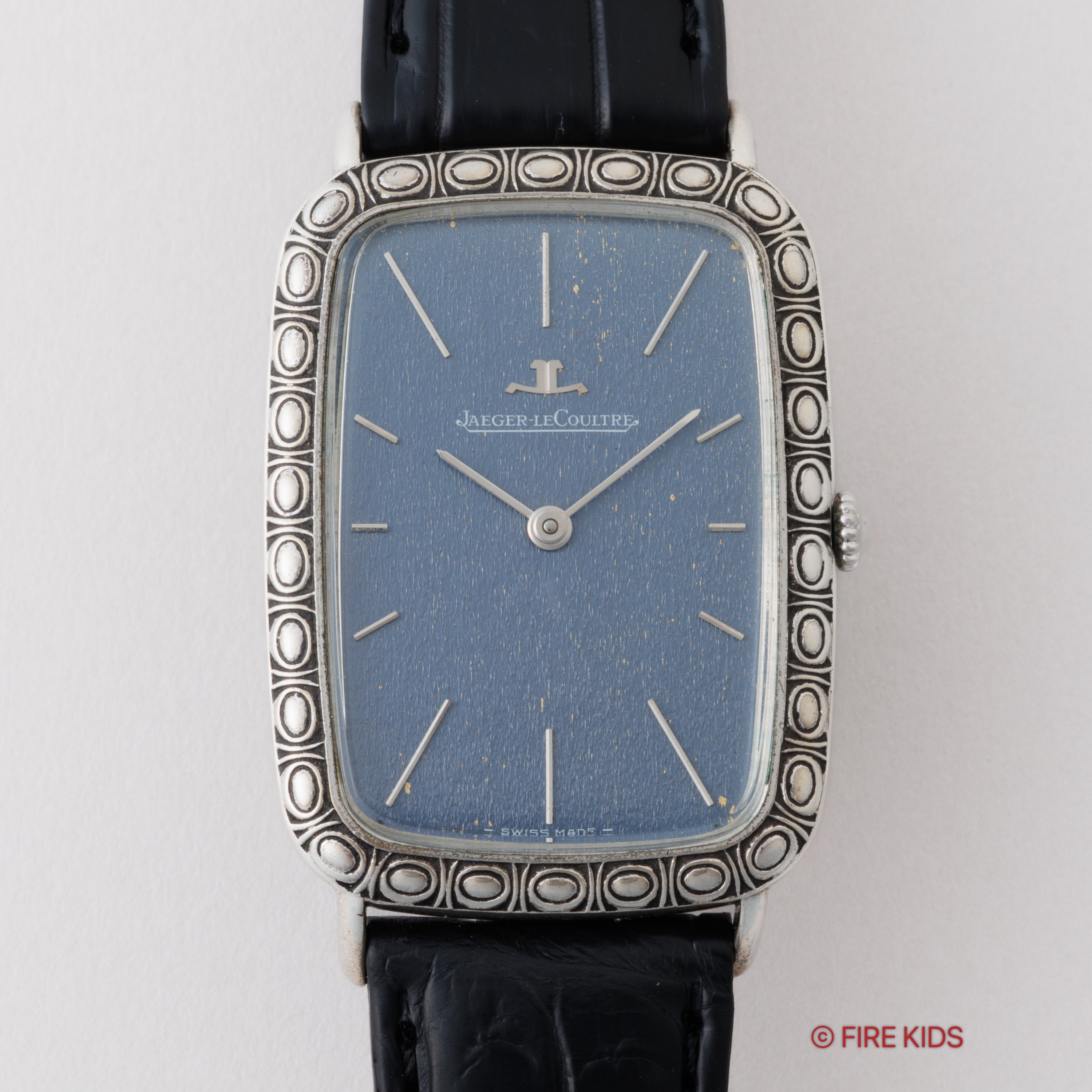 ジャガールクルト 銀無垢レクタンギュラーケース 手巻き 1970年代製 Ref.903732 Cal.818/3