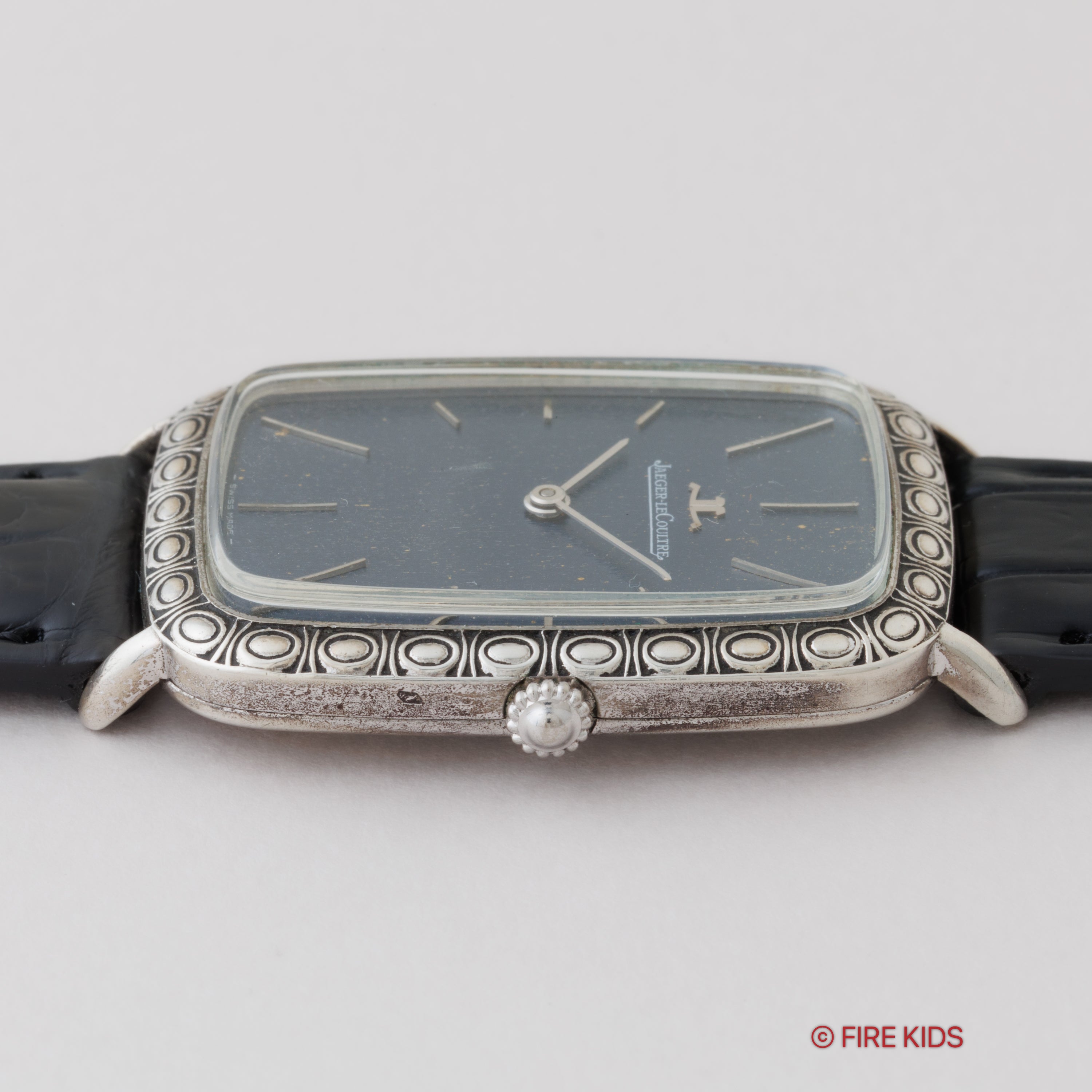 ジャガールクルト 銀無垢レクタンギュラーケース 手巻き 1970年代製 Ref.903732 Cal.818/3